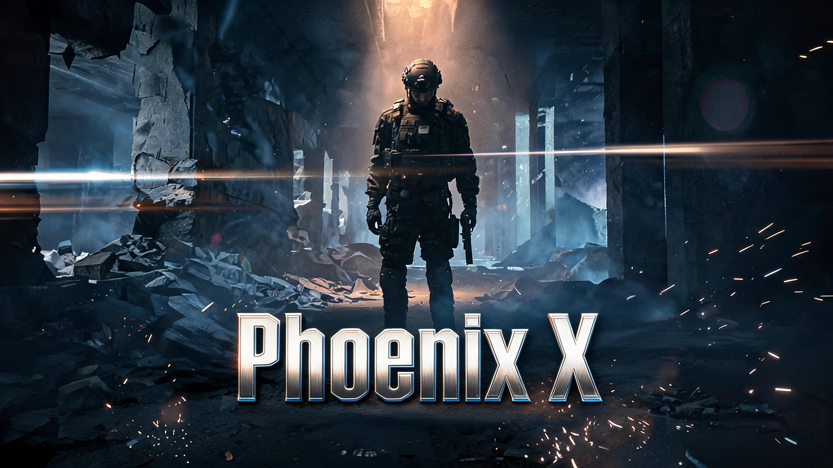 "Phoenix X" — Cinematic Action | AI Text Effect Generator