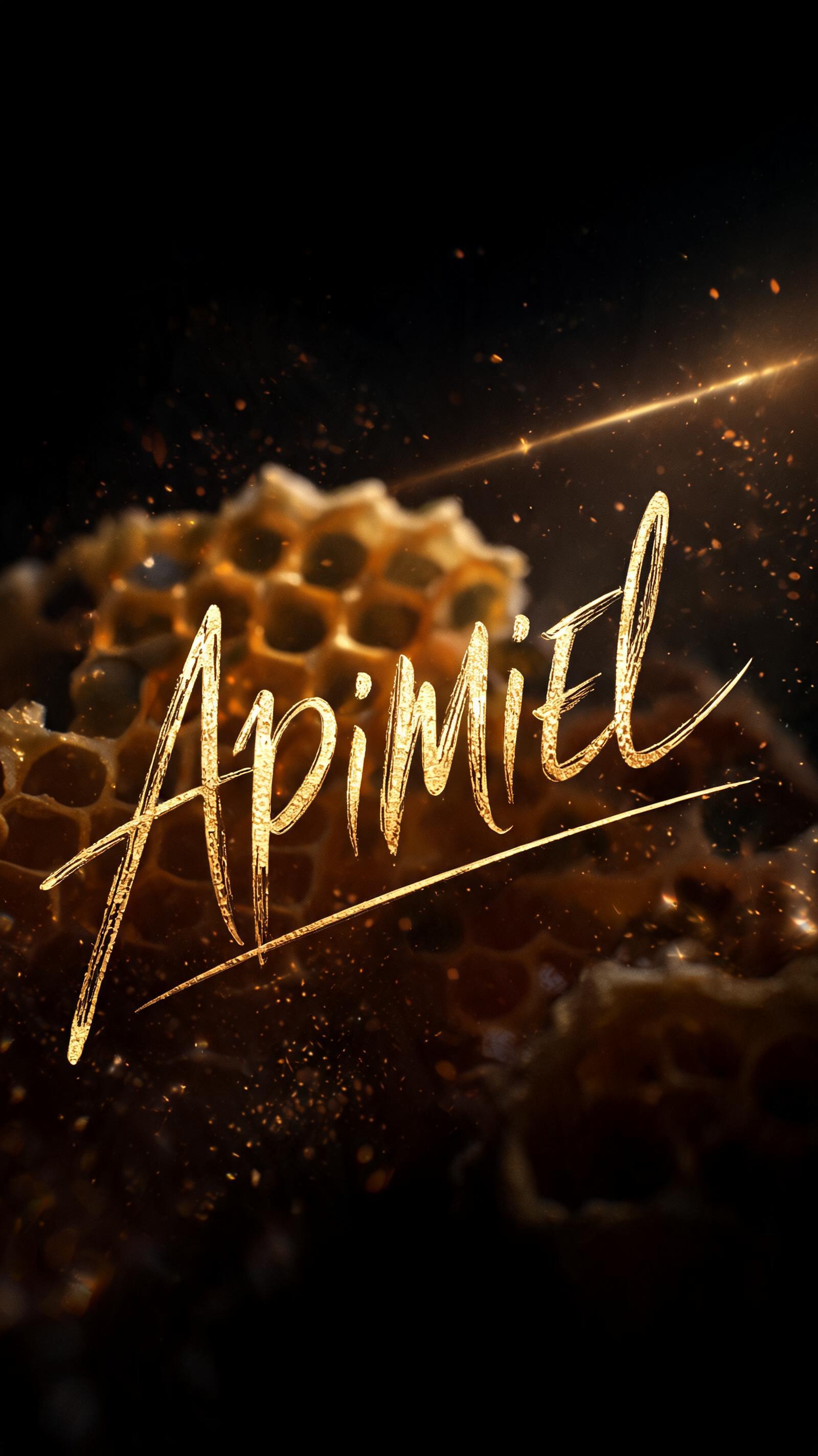 "APIMIEL" — Cinematic | AI Text Effect Generator