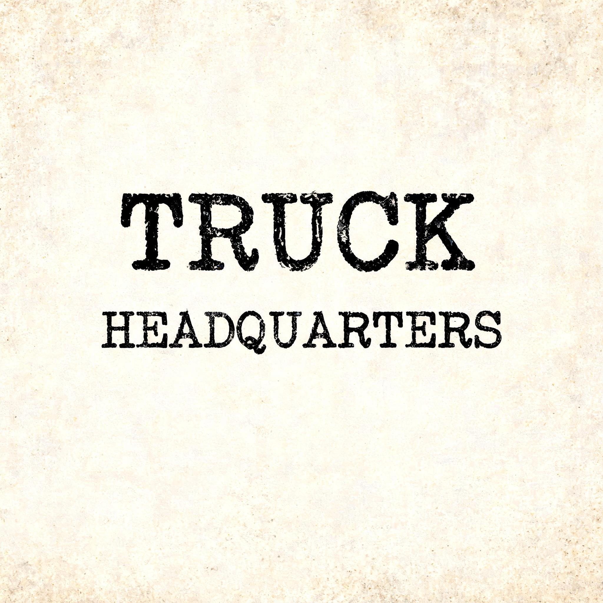 "TRUCK HEADQUARTERS" — Brush Dry | AI Text Effect Generator