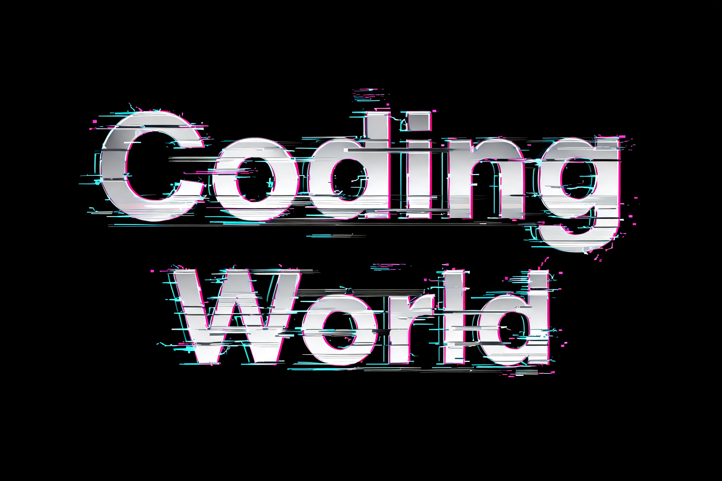 "Coding World" — Cyberpunk | AI Text Effect Generator
