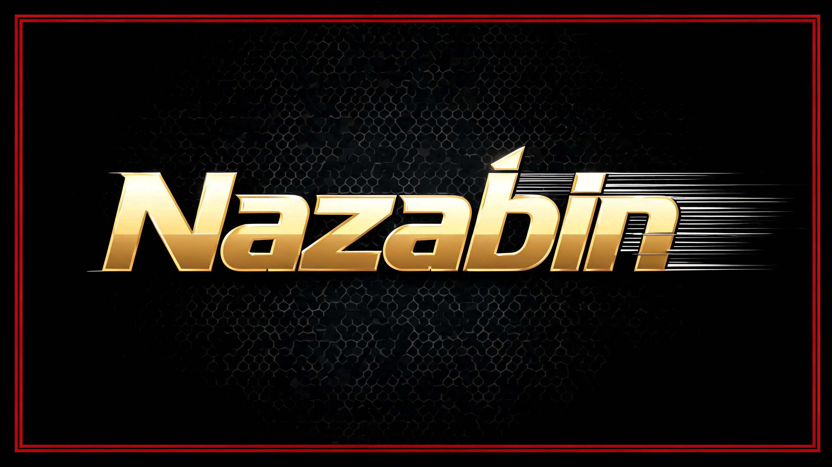 "Nazabln" — Racing | AI Text Effect Generator
