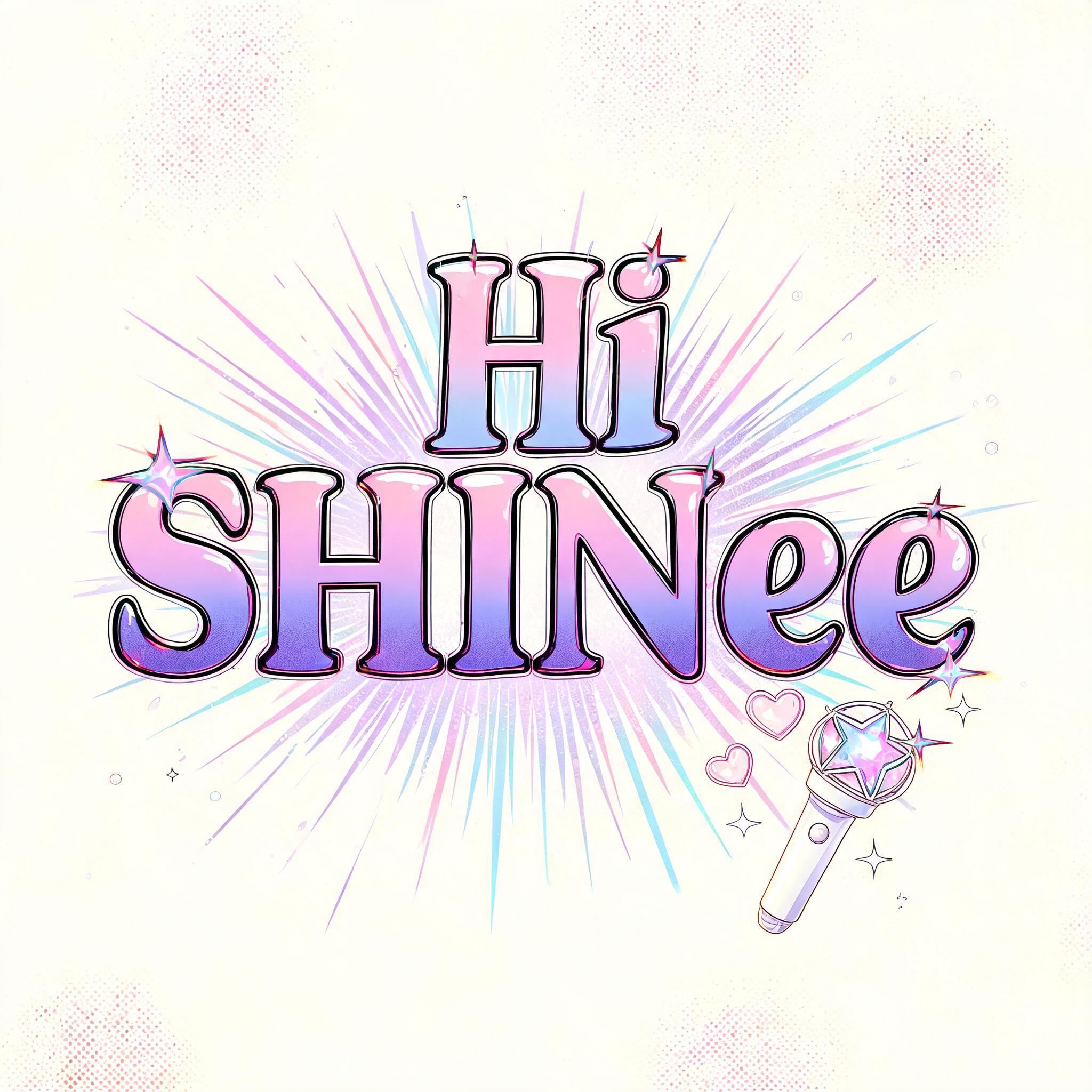 "Hi
SHINee" — Anime | AI Text Effect Generator