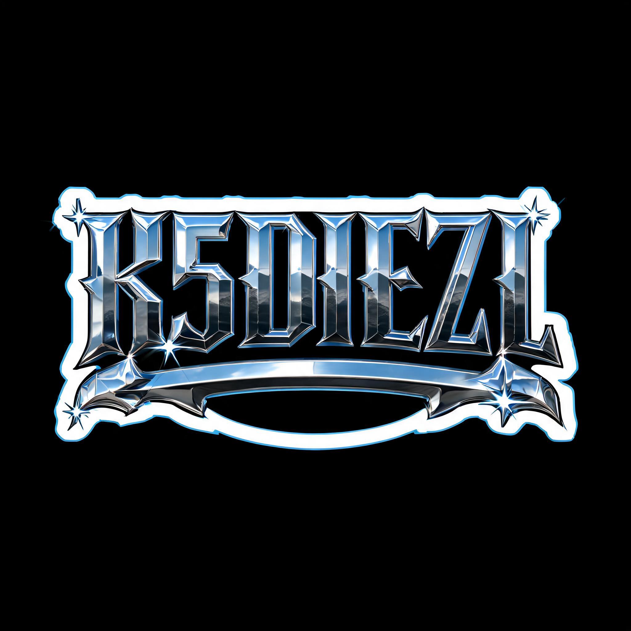 "K5DIEZL" — Chrome Metal 3d | AI Text Effect Generator