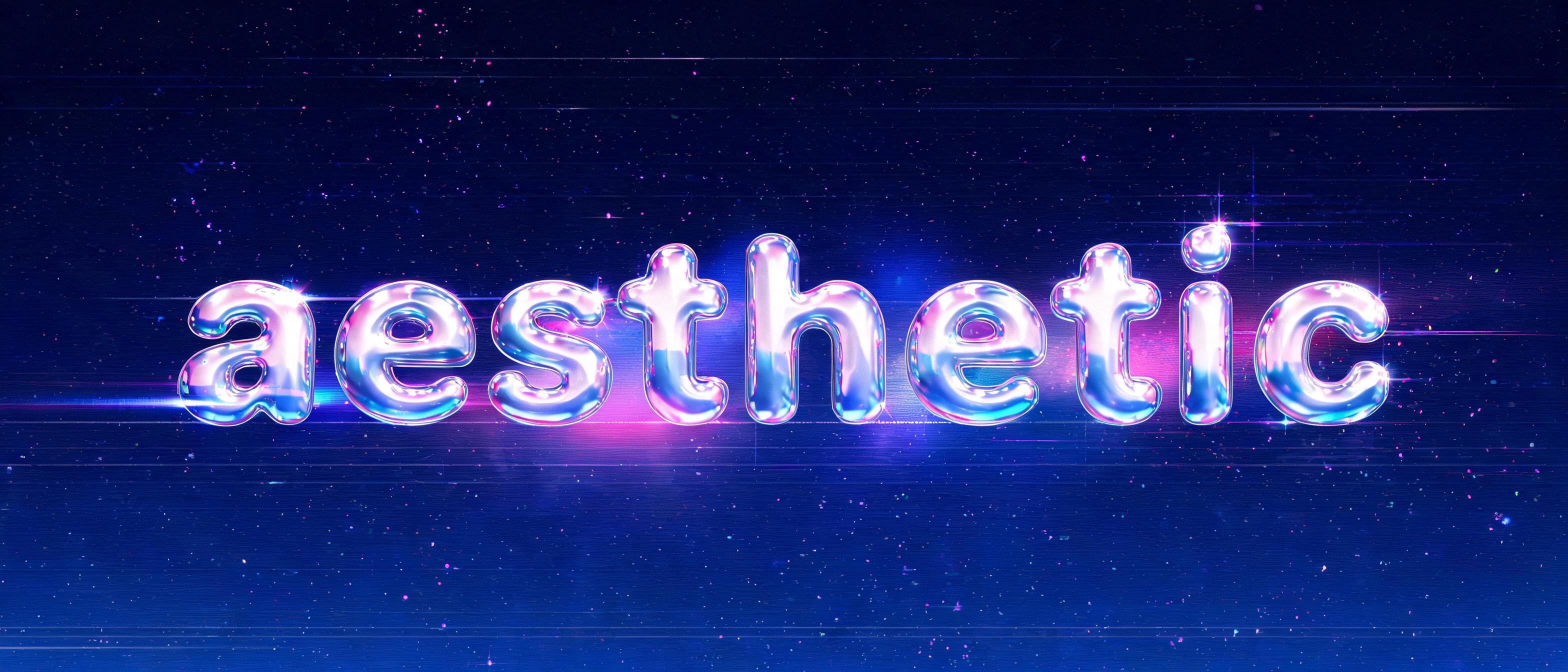 "𝗮𝗲𝘀𝘁𝗵𝗲𝘁𝗶𝗰" — Y2k | AI Text Effect Generator