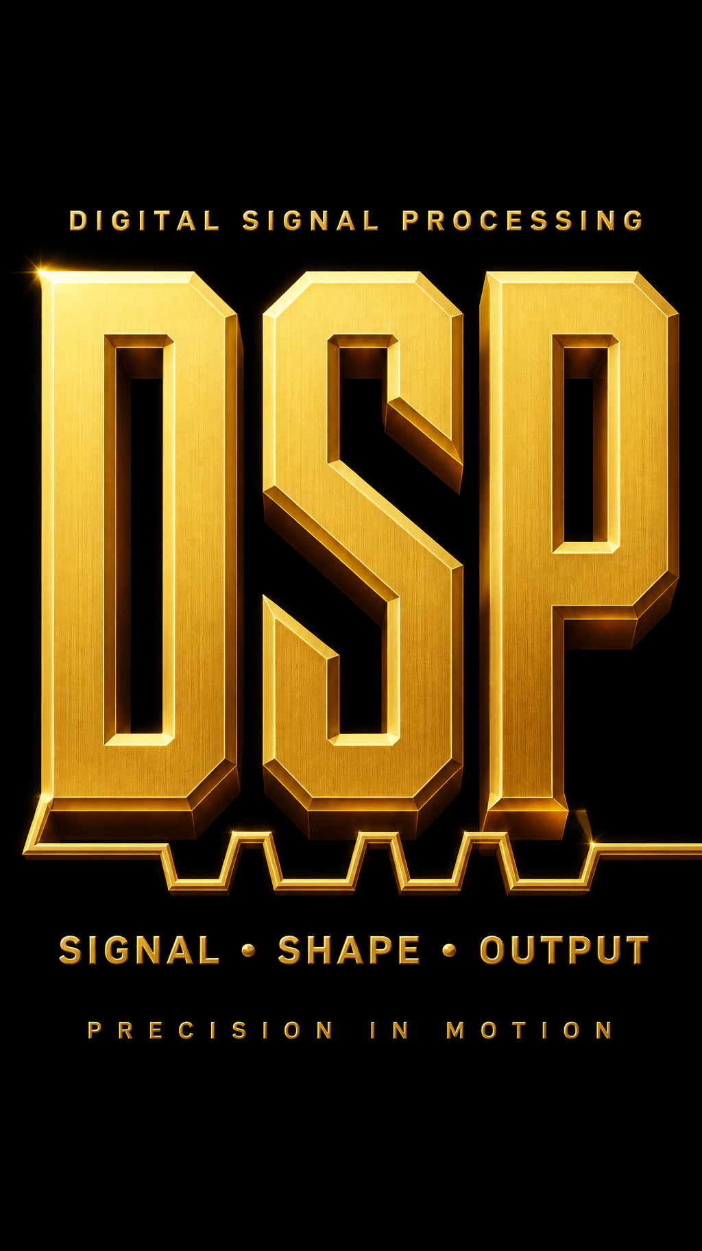 DSP
DIGITAL SIGNAL PROCESSING
SIGNAL • SHAPE • OUTPUT
PRECISION IN MOTION