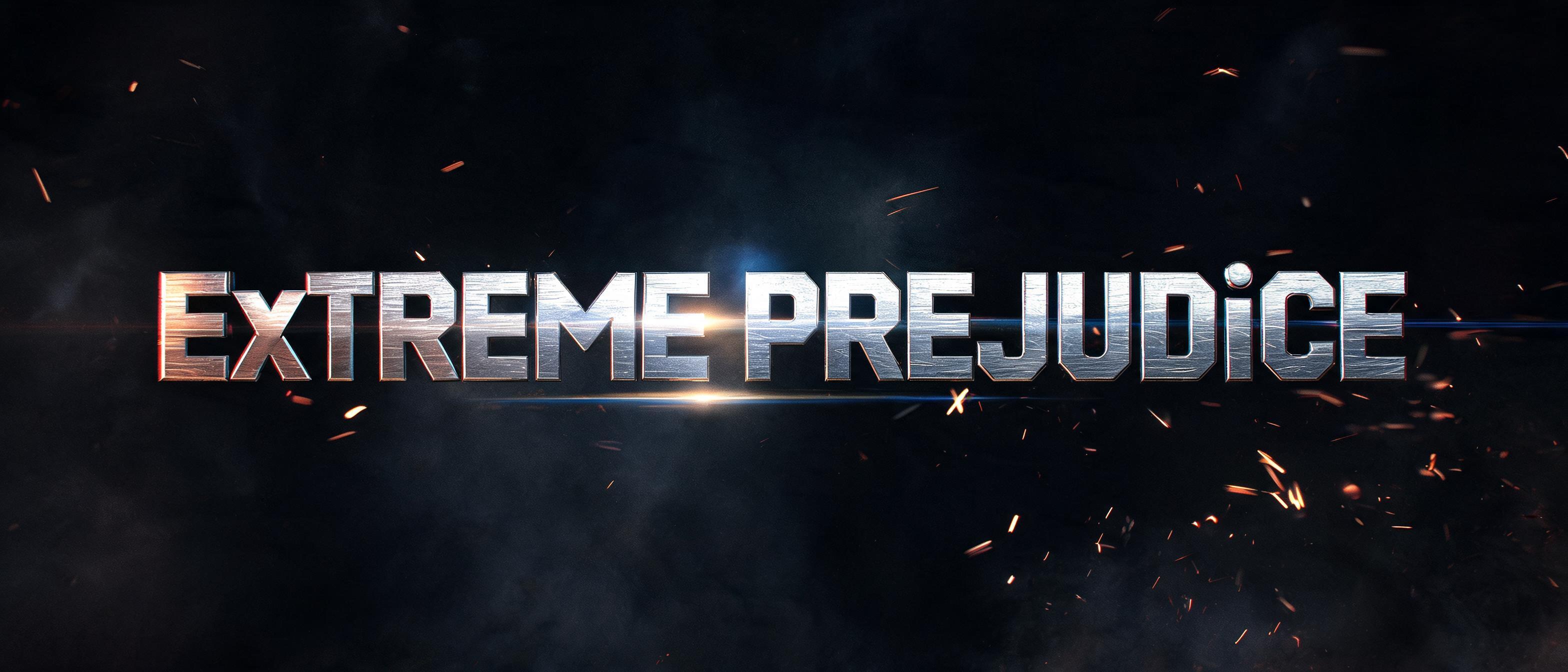 "ExTREME PREJUDiCE" — Cinematic Action | AI Text Effect Generator