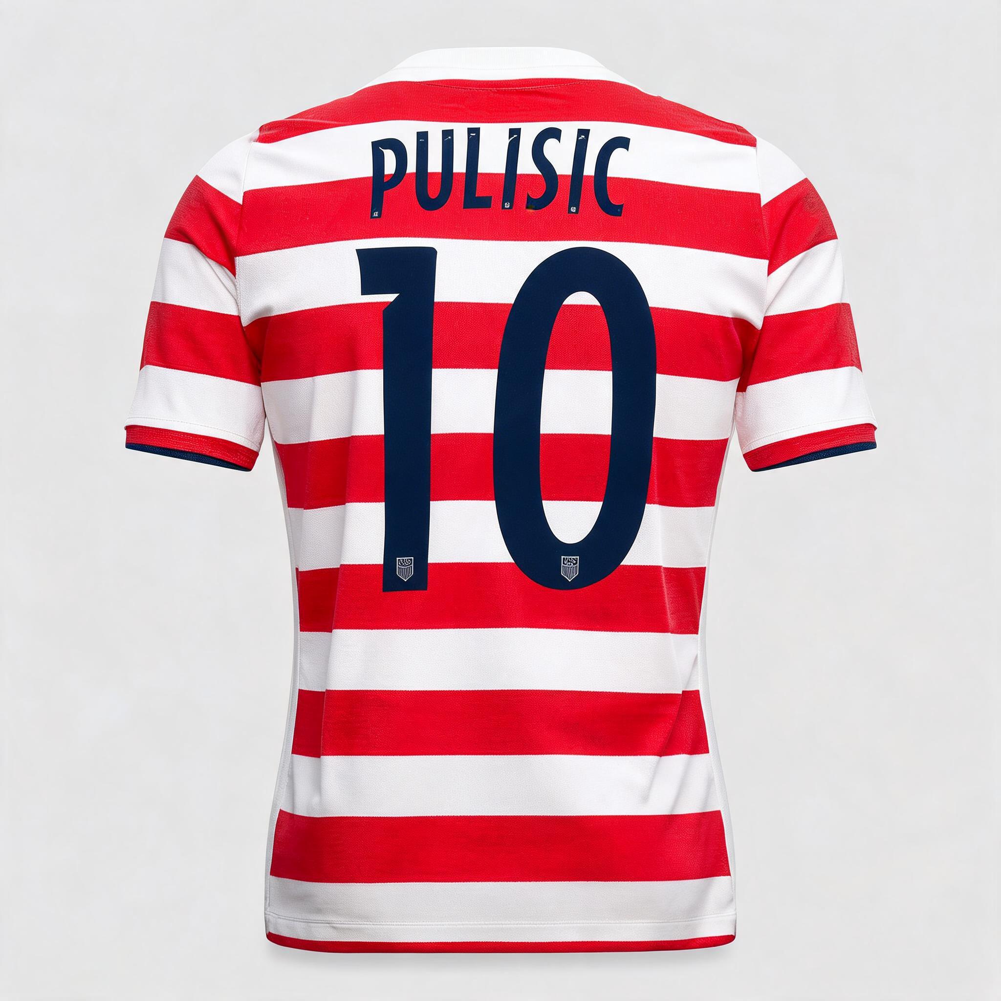 "Pulisic
10" — Sports Football | AI Text Effect Generator