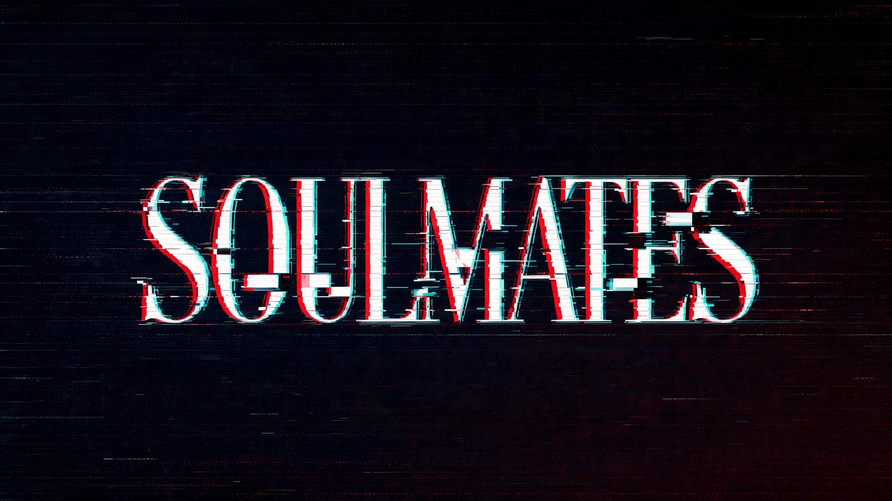 "SOULMATES" — Glitch | AI Text Effect Generator