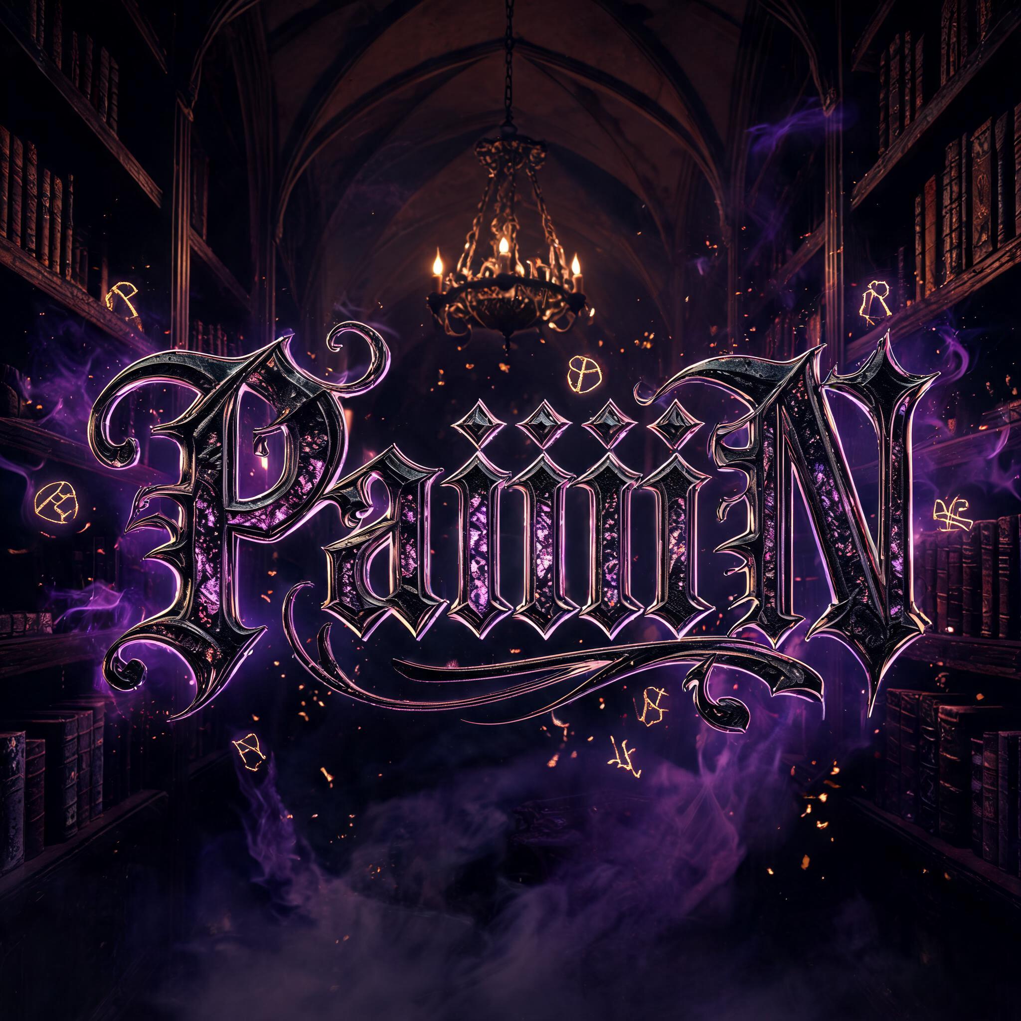"PaiiiiiN" — Magic Fantasy | AI Text Effect Generator