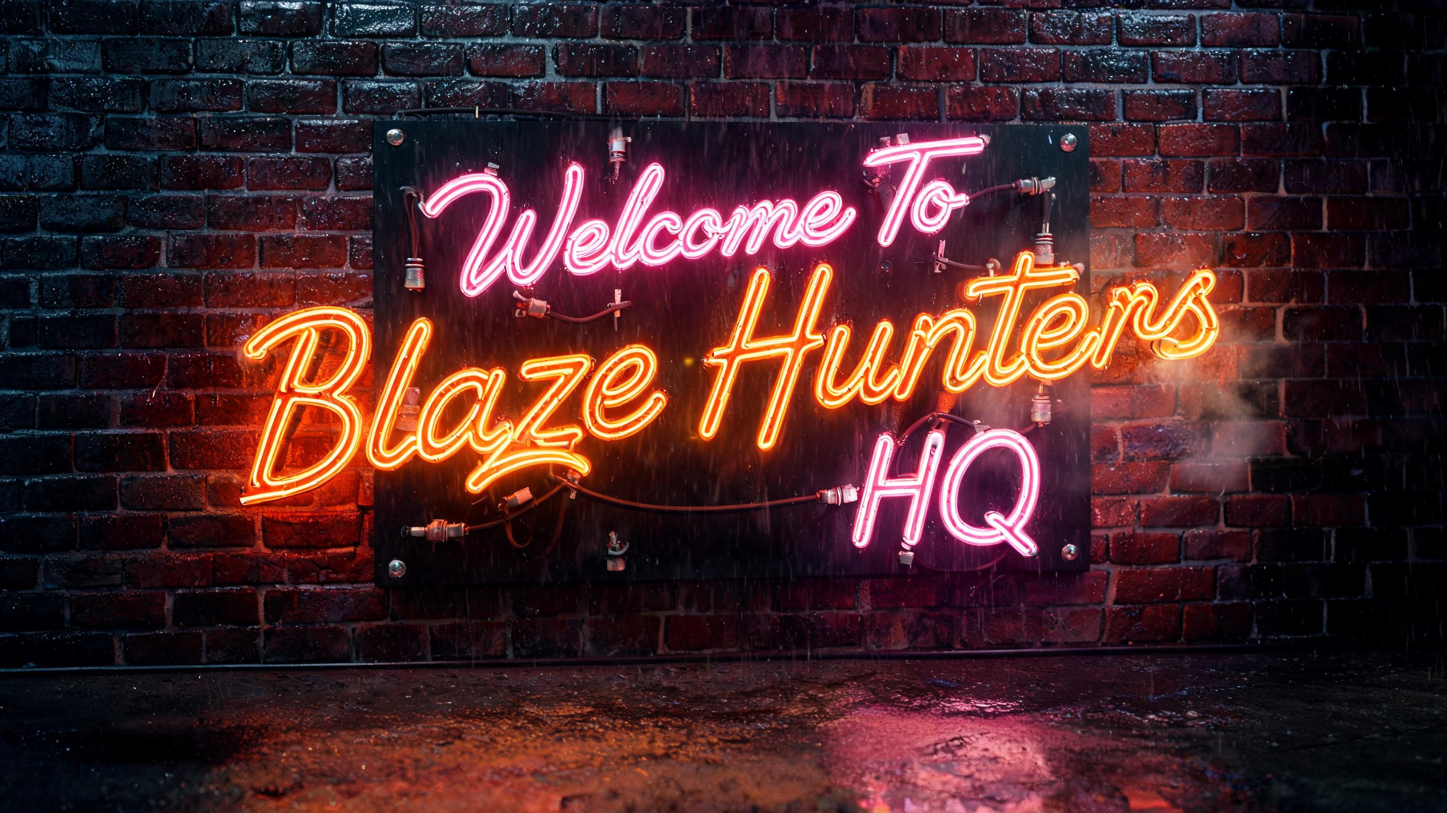 Welcome To Blaze Hunters HQ