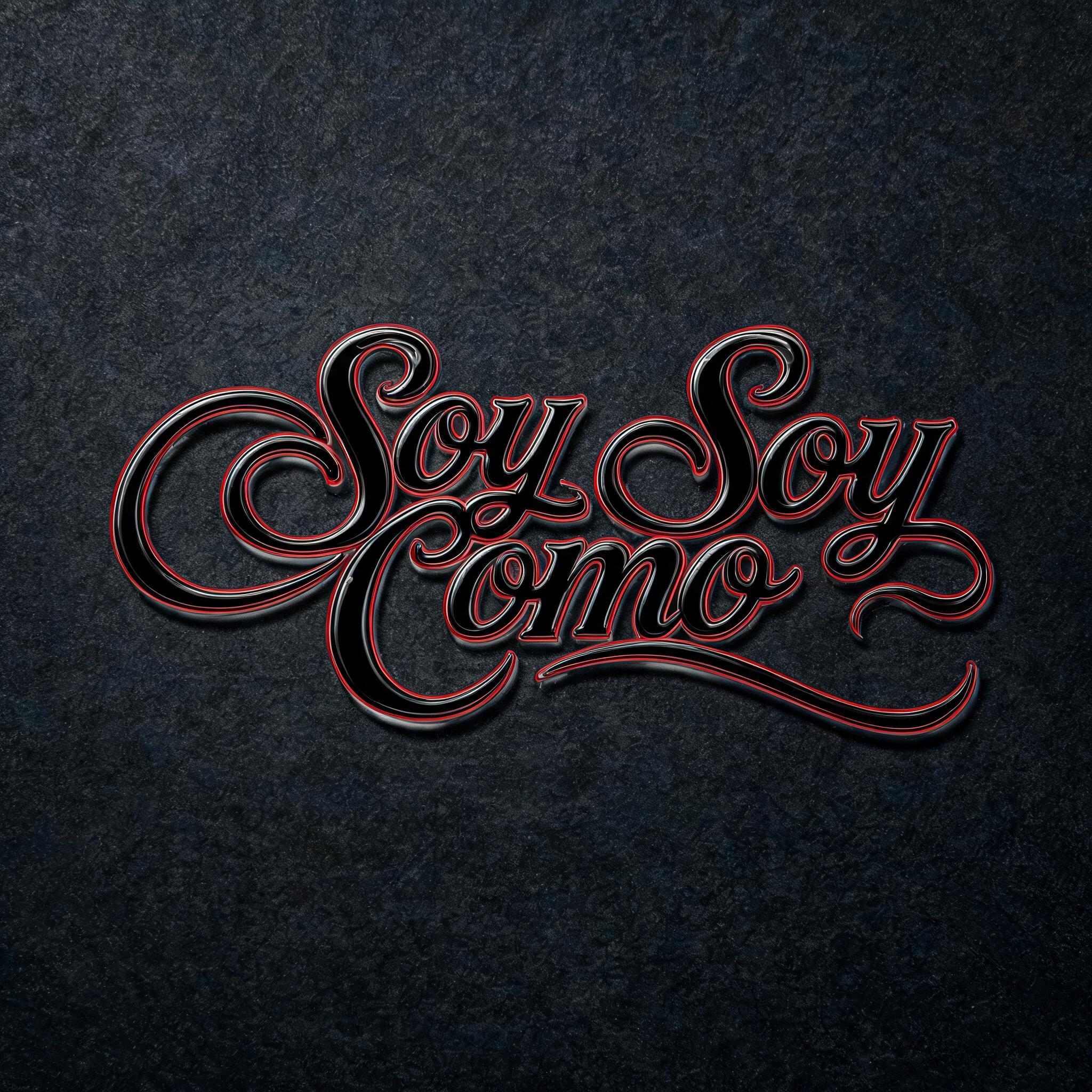 "Soy Como Soy" — Chicano | AI Text Effect Generator