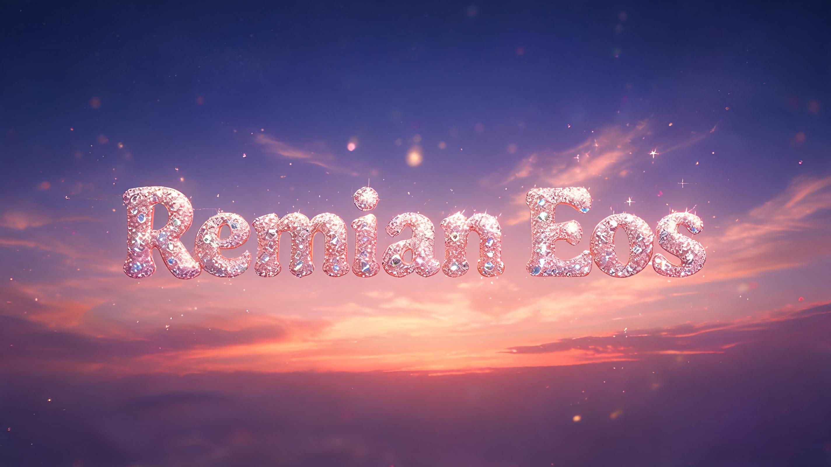 "Remian Eos" —  | AI Text Effect Generator