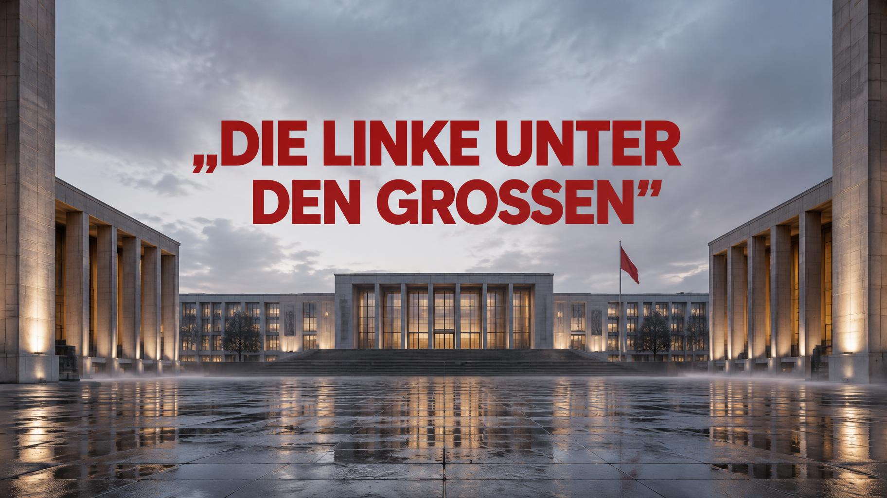 "DIE LINKE UNTER DEN GROSSEN" —  | AI Text Effect Generator