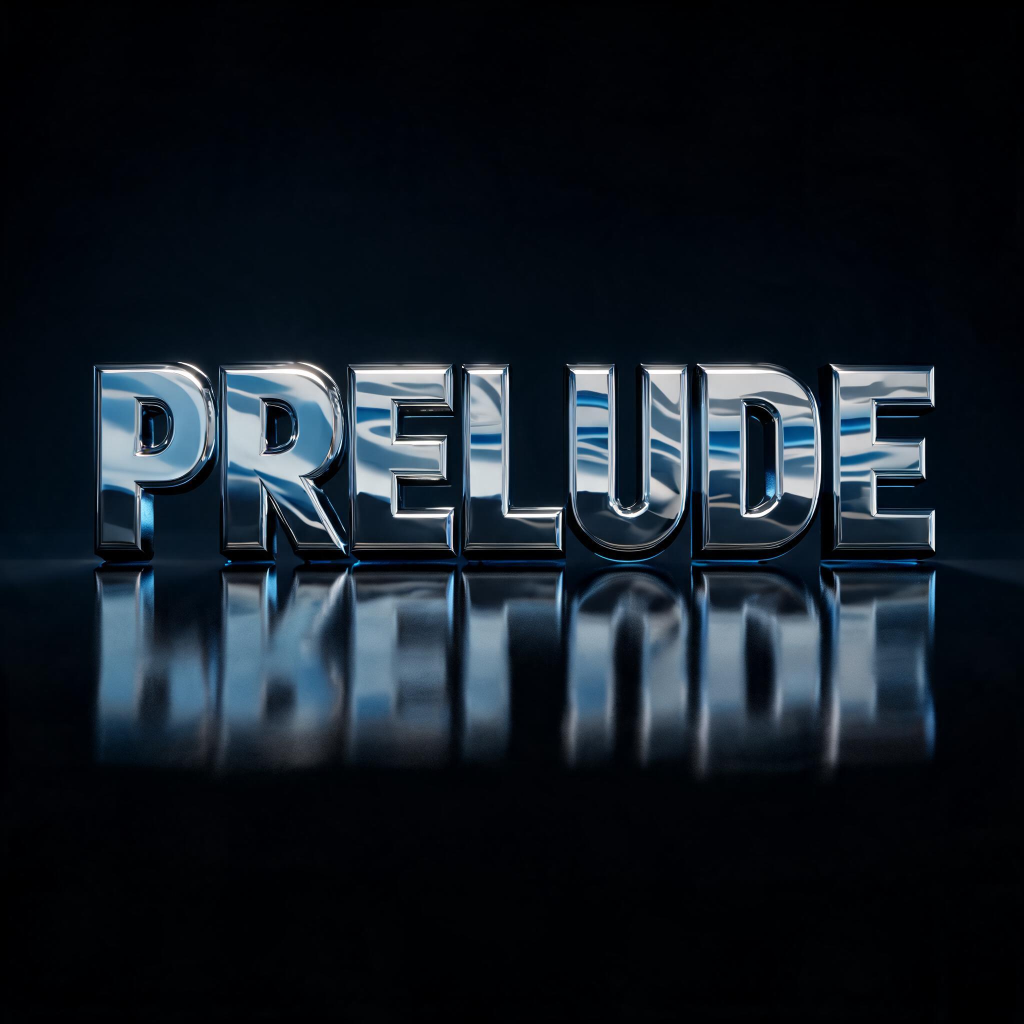"PRELUDE" — Cyberpunk Chrome | AI Text Effect Generator