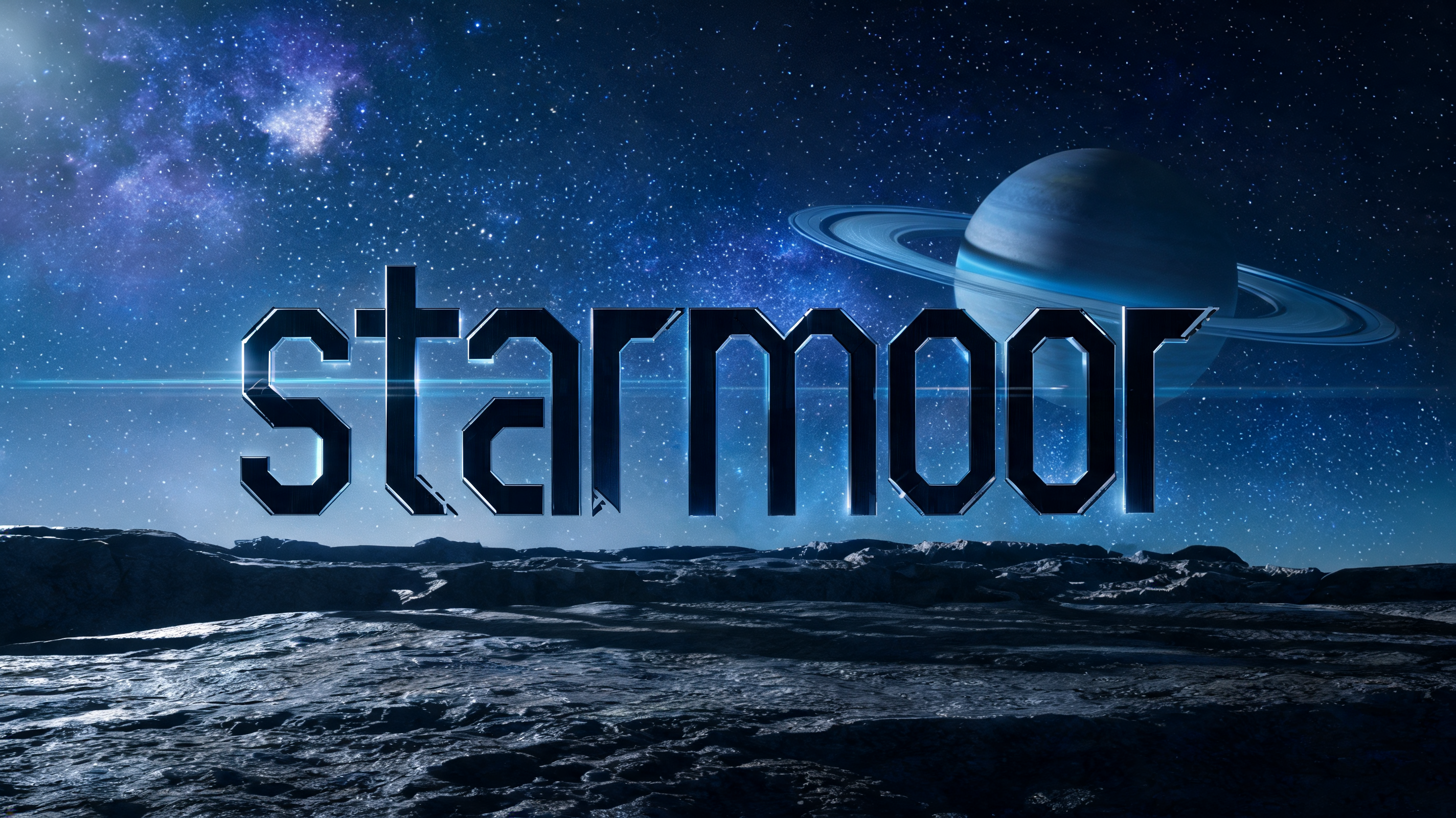 "starmoor" — Cinematic Scifi | AI Text Effect Generator