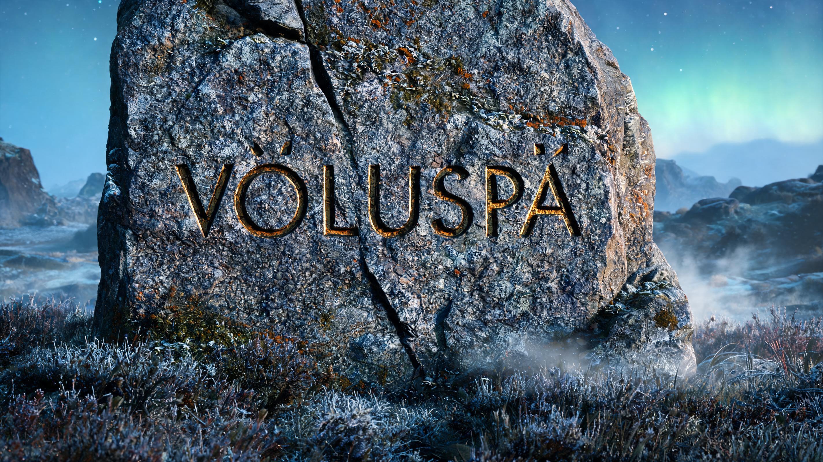 "Völuspá" — Viking | AI Text Effect Generator