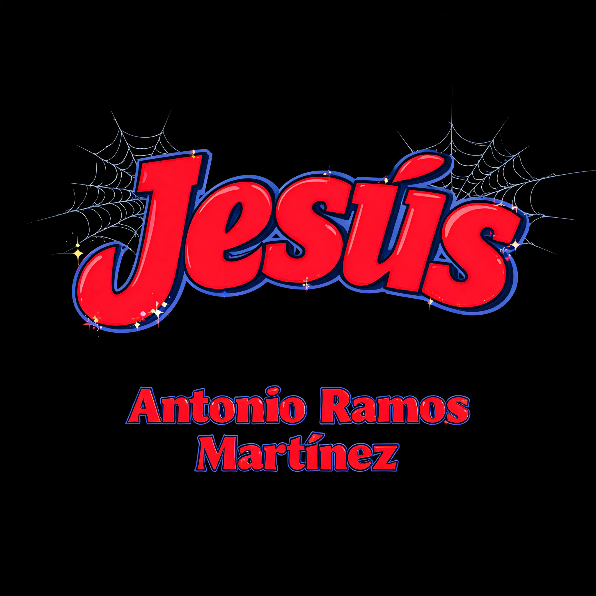 "Jesús 
Antonio Ramos Martínez" — Spider Hero | AI Text Effect Generator