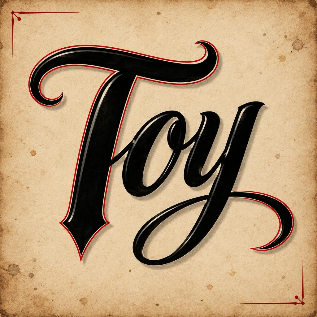 "Toy" — Chicano | AI Text Effect Generator