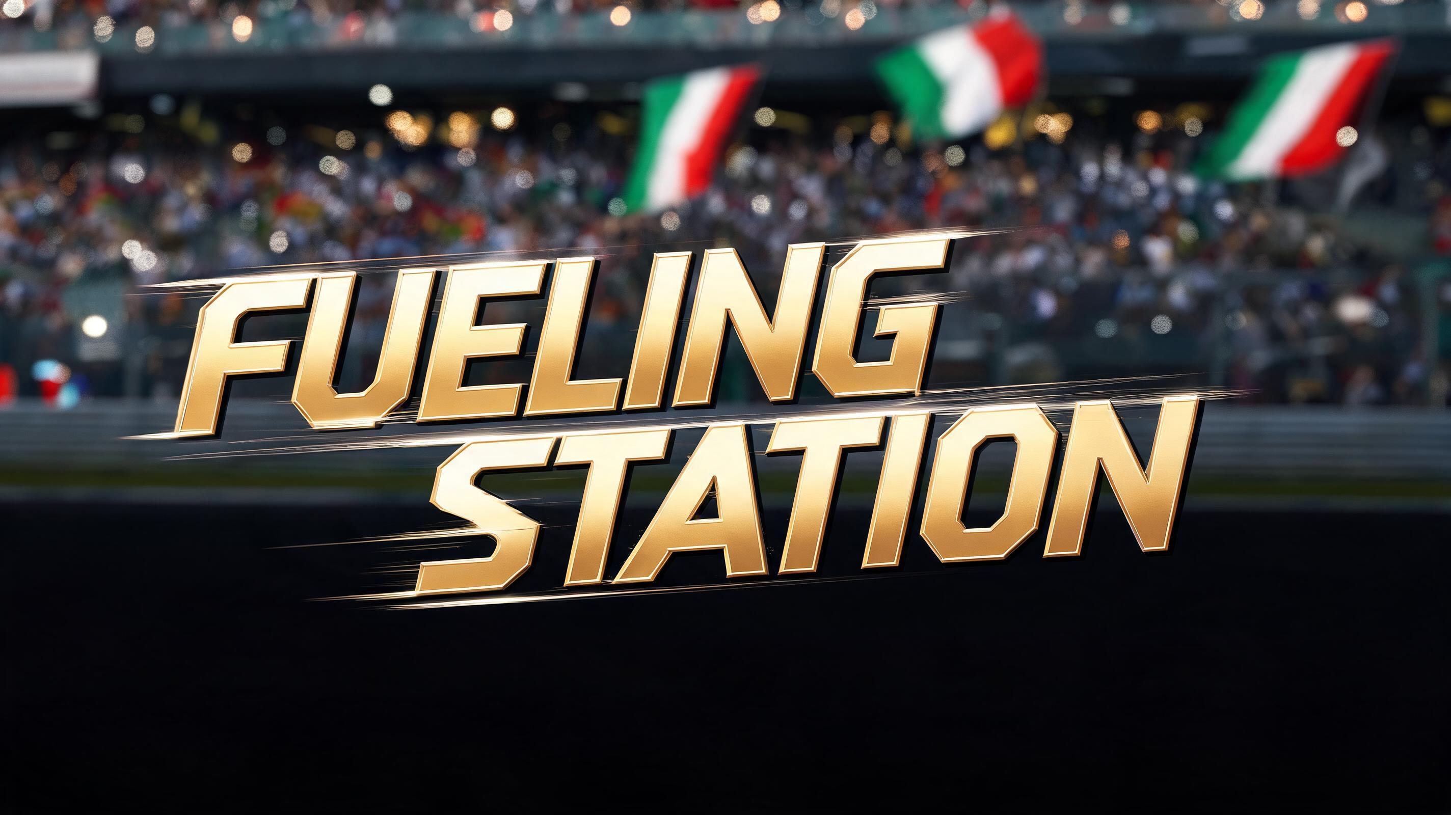 "FUELING STATION" — Racing | AI Text Effect Generator