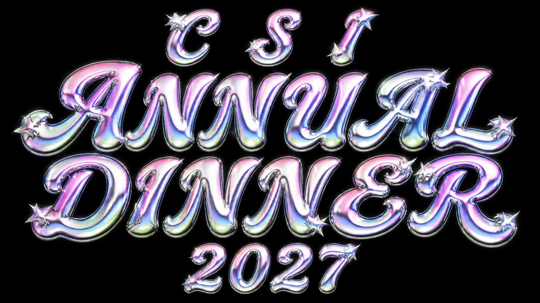 "𝓒 𝓢 𝓘 𝓐𝓝𝓝𝓤𝓐𝓛 𝓓𝓘𝓝𝓝𝓔𝓡 2027" — Y2k | AI Text Effect Generator