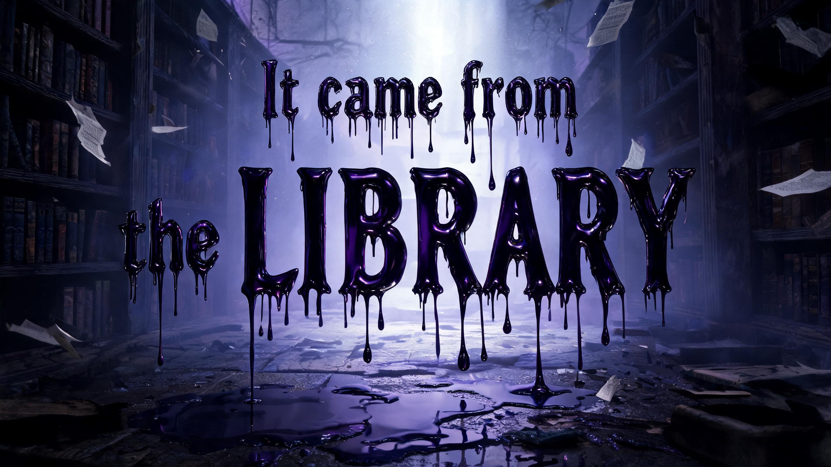 "It came from the library" — Drip Font | AI Text Effect Generator