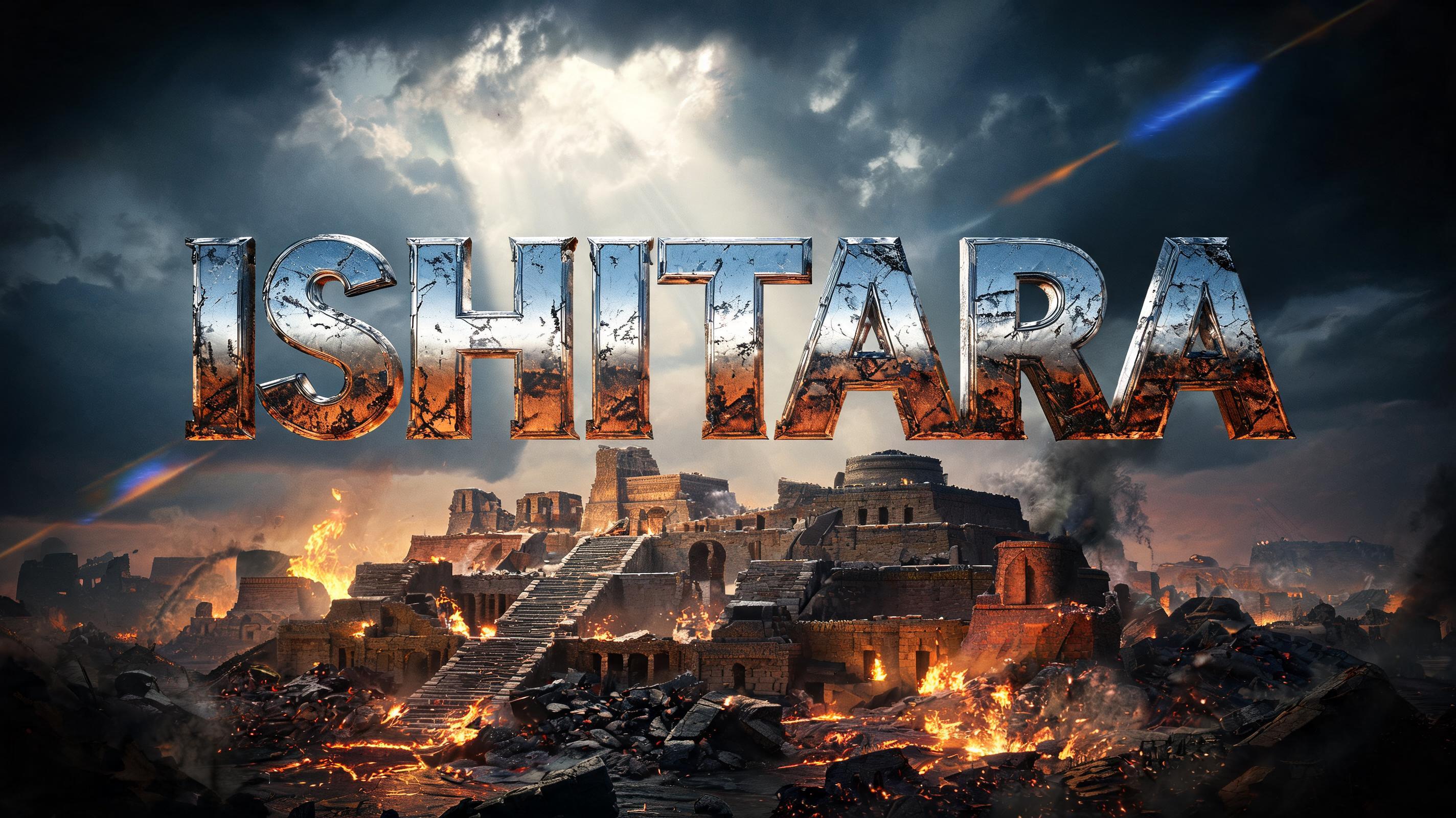 "IshitarA" — Cinematic Blockbuster | AI Text Effect Generator