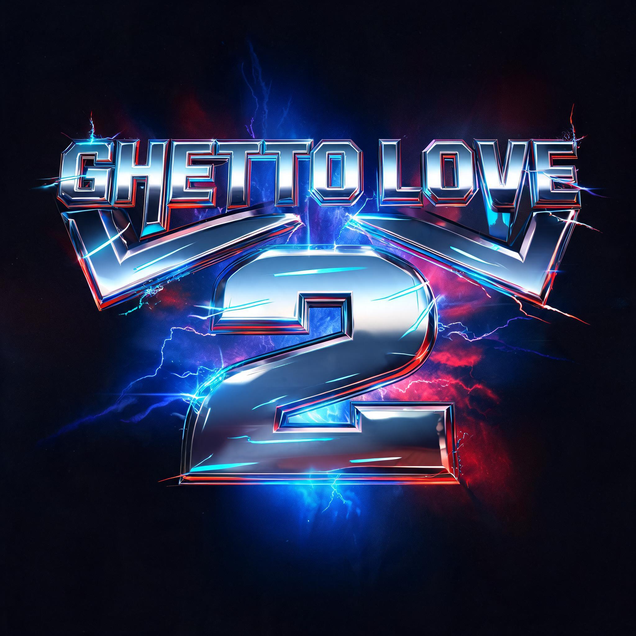 "GHETTO LOVE 2" — Superhero | AI Text Effect Generator