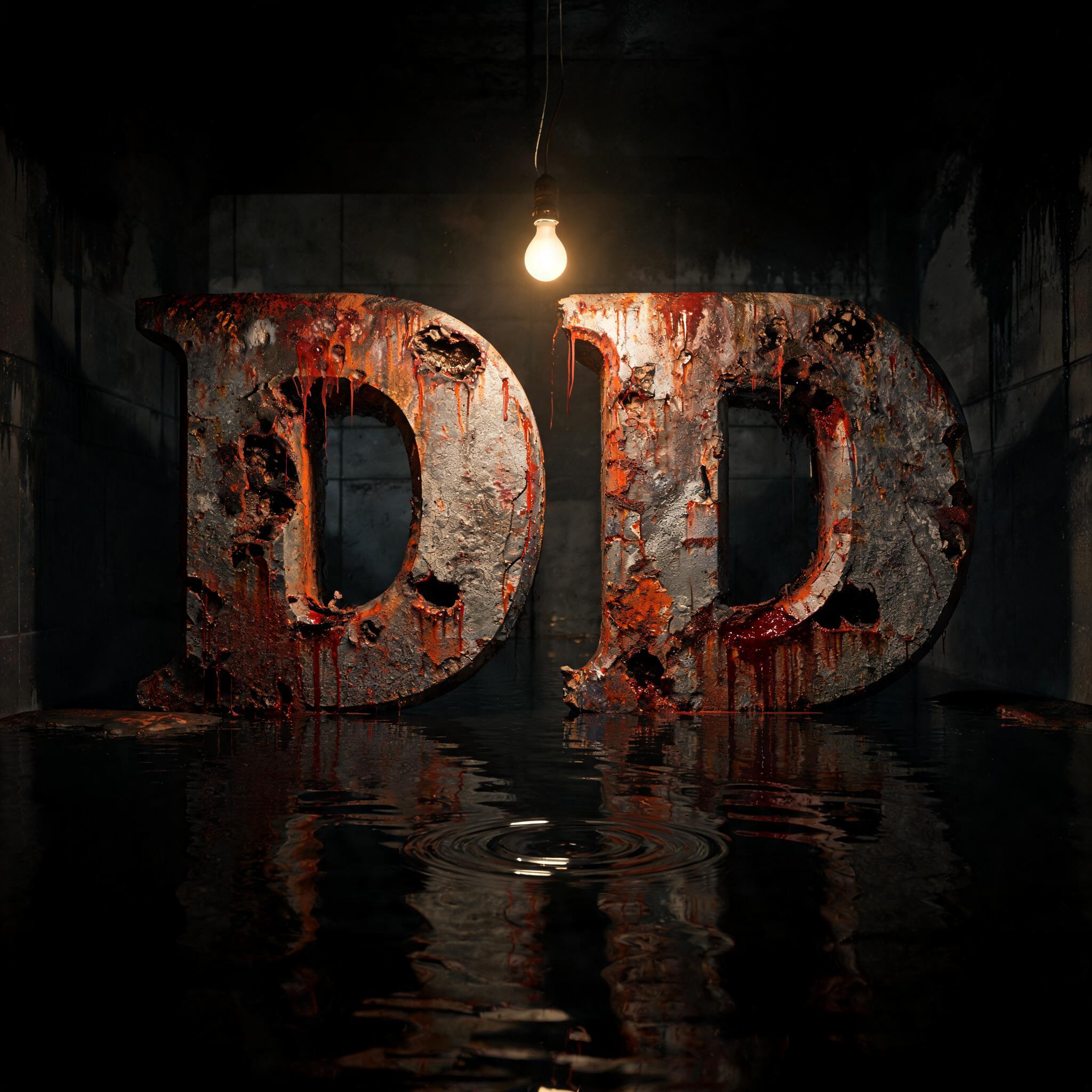 "DD" — Cinematic Horror | AI Text Effect Generator