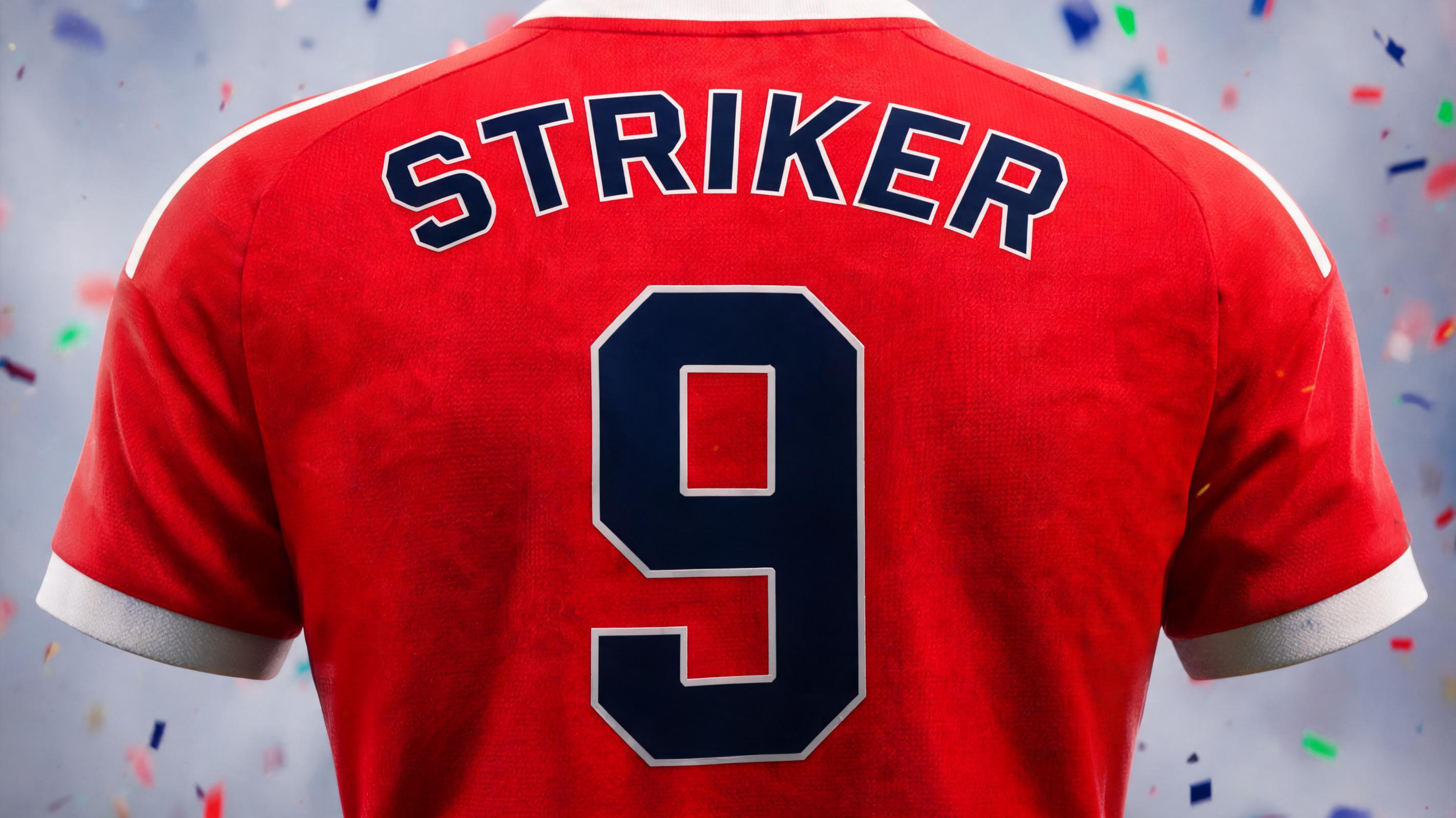 "STRIKER
9" — Sports Football | AI Text Effect Generator