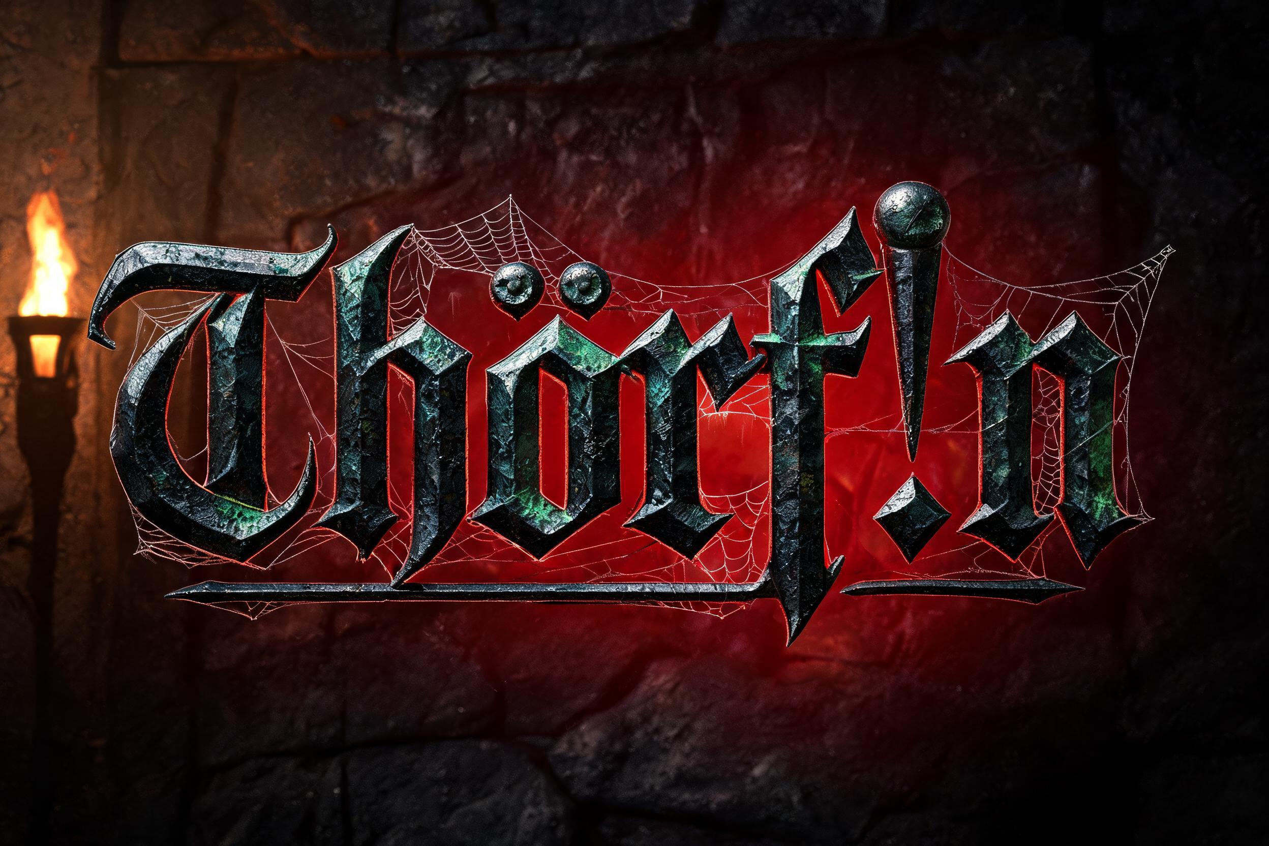 "Thorf!¨n" — Gothic Font | AI Text Effect Generator
