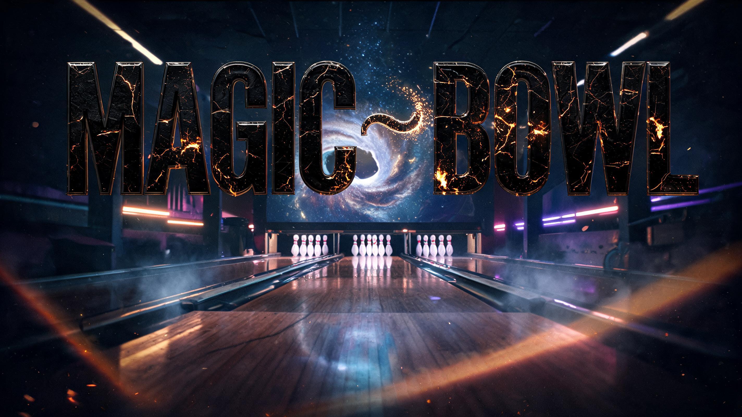 "MAGIC~BOWL" — Cinematic | AI Text Effect Generator