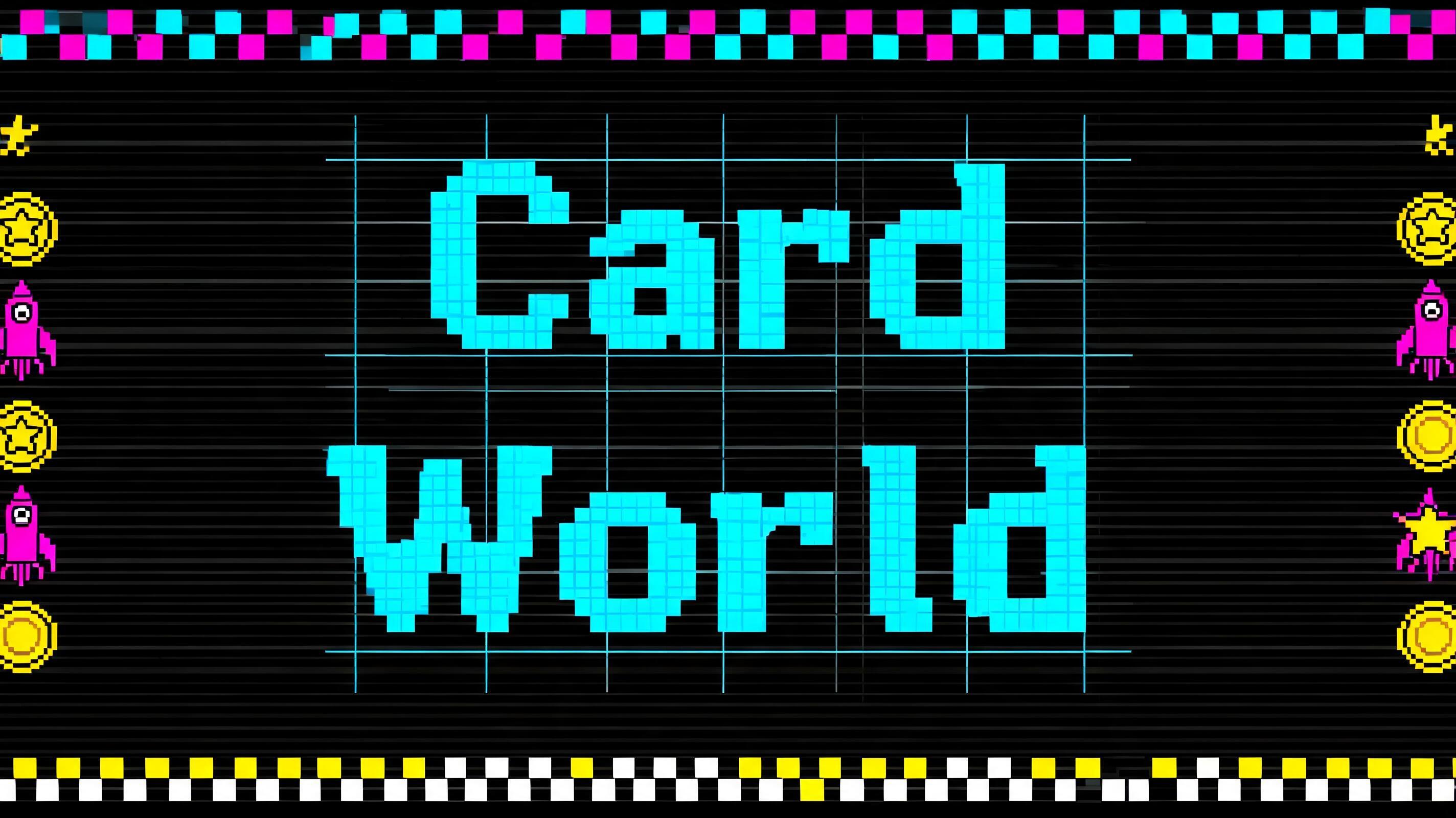 "Card World" — Diy | AI Text Effect Generator