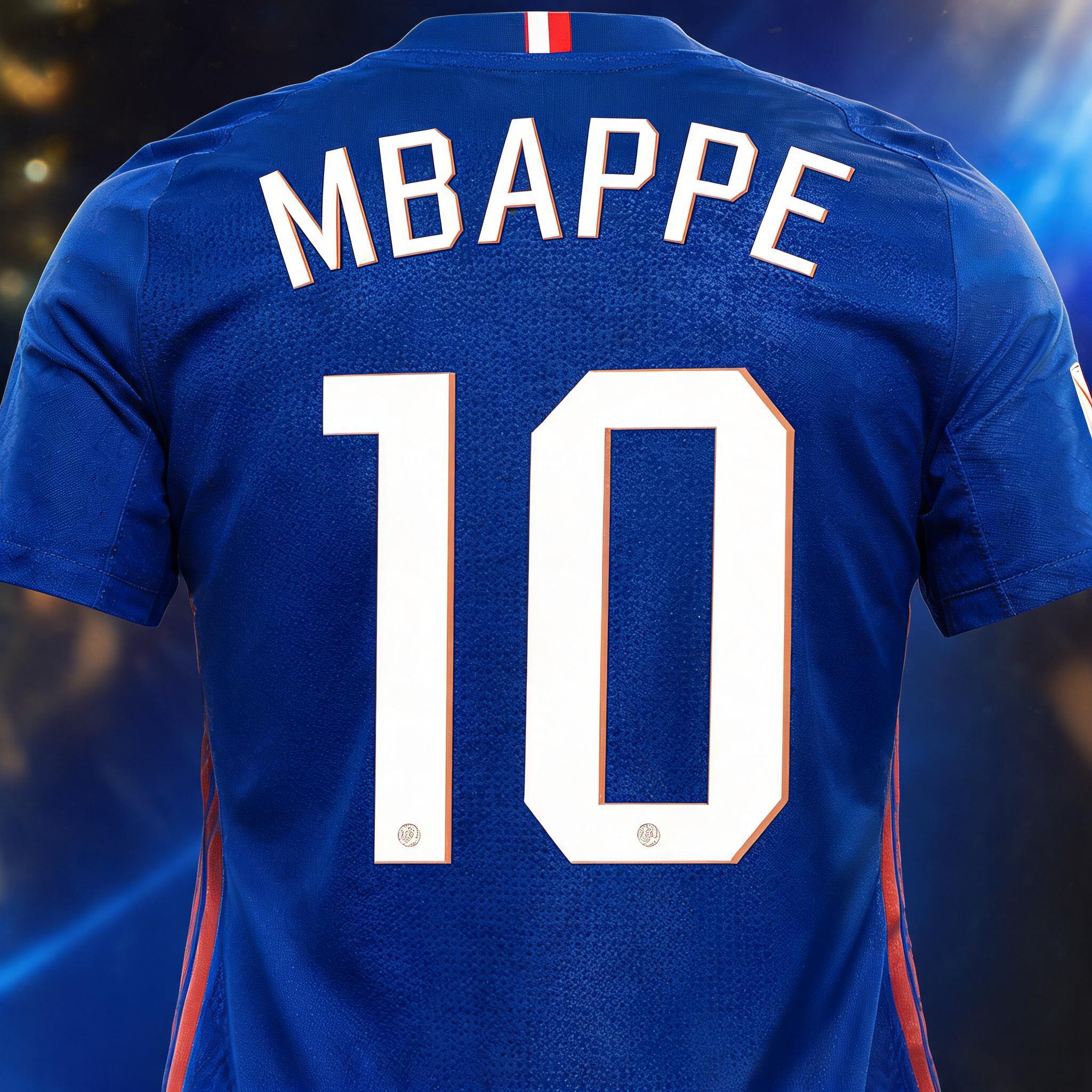 "MBAPPE" — Sports Football | AI Text Effect Generator
