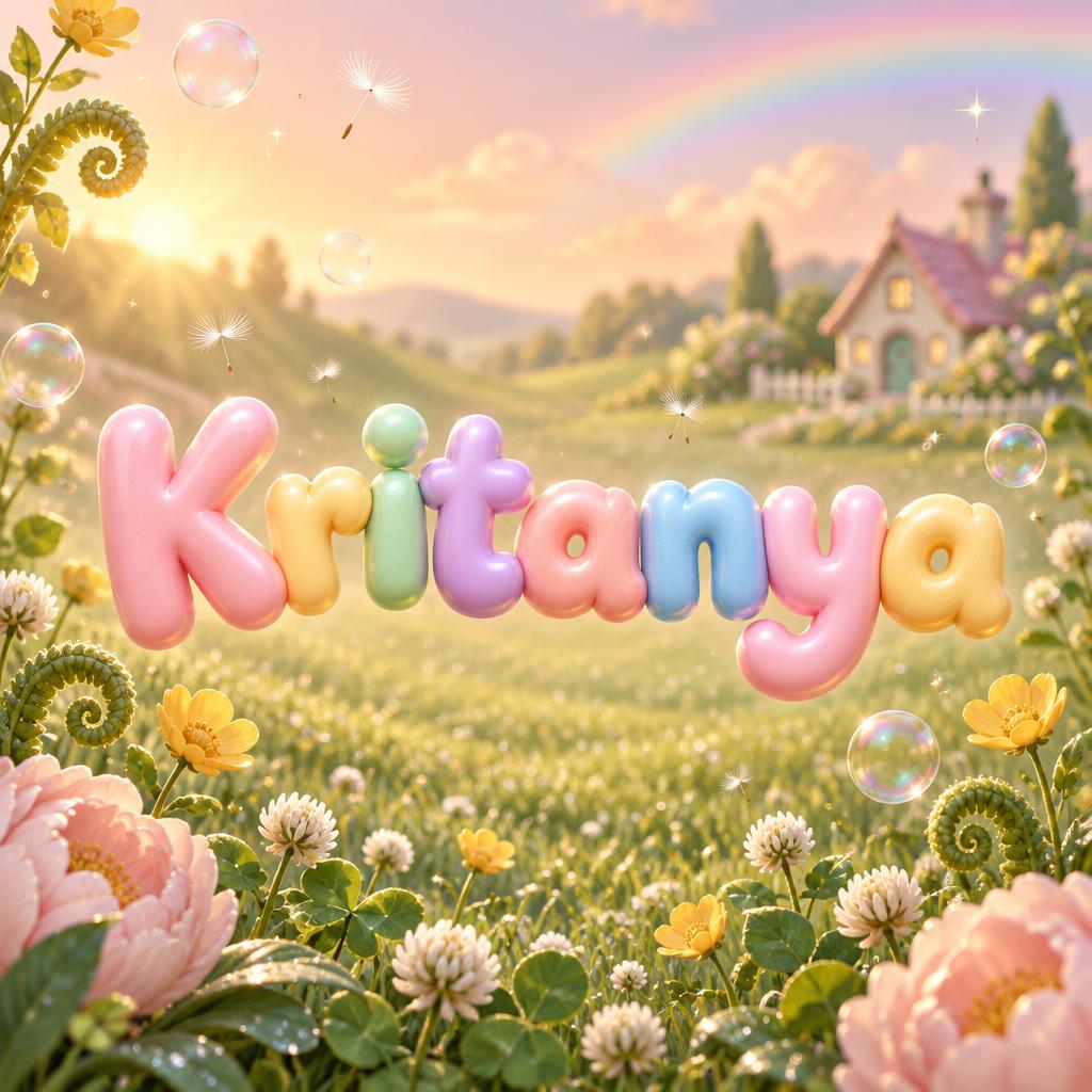 "Kritanya" —  | AI Text Effect Generator