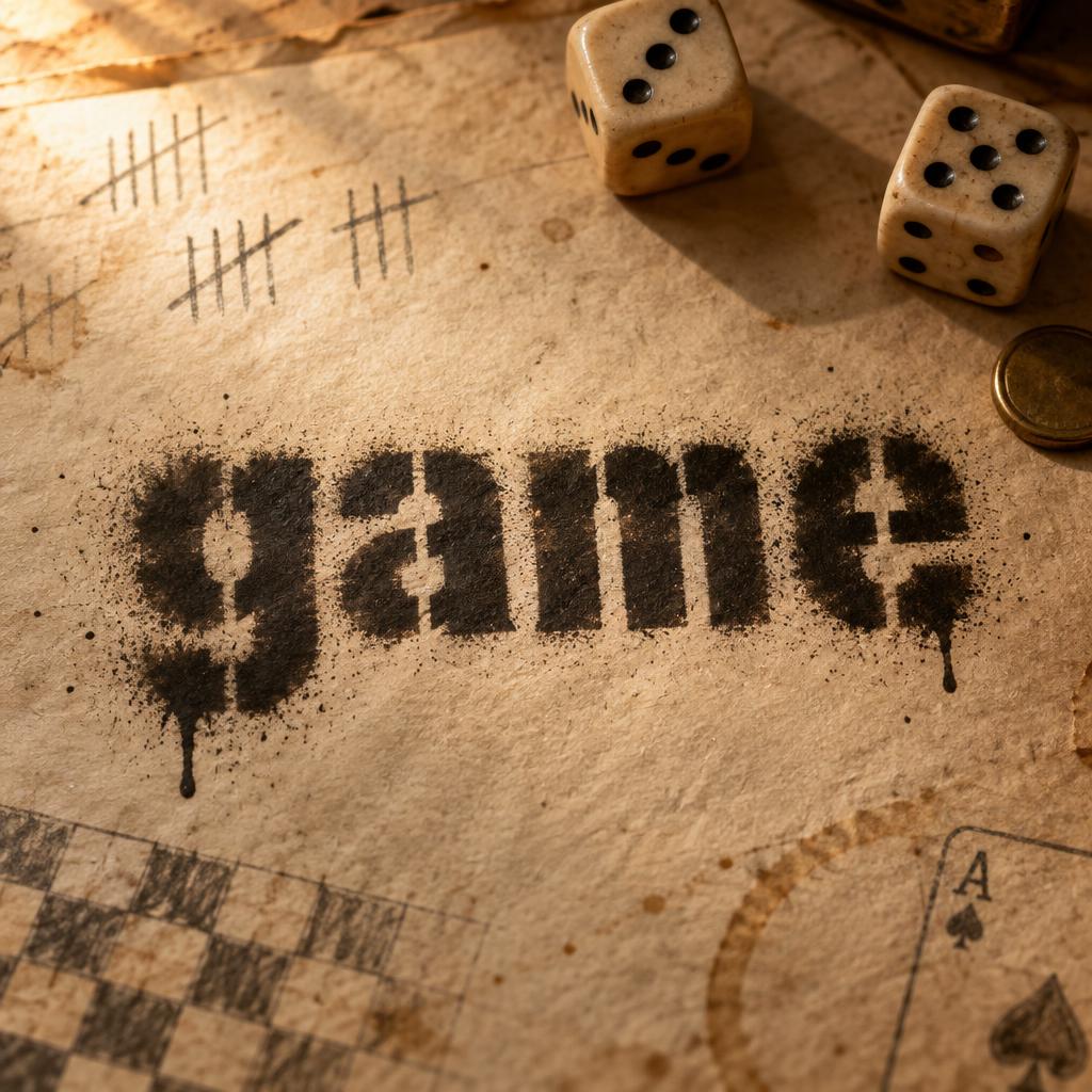 "game" — Handwritten Script | AI Text Effect Generator