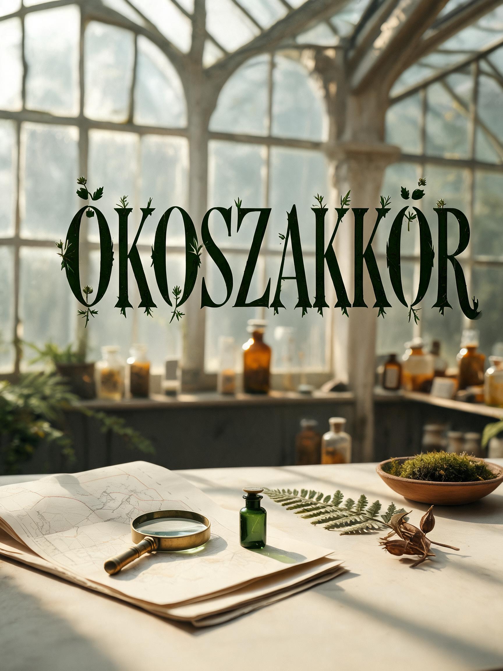 "ÖKOSZAKKÖR" —  | AI Text Effect Generator