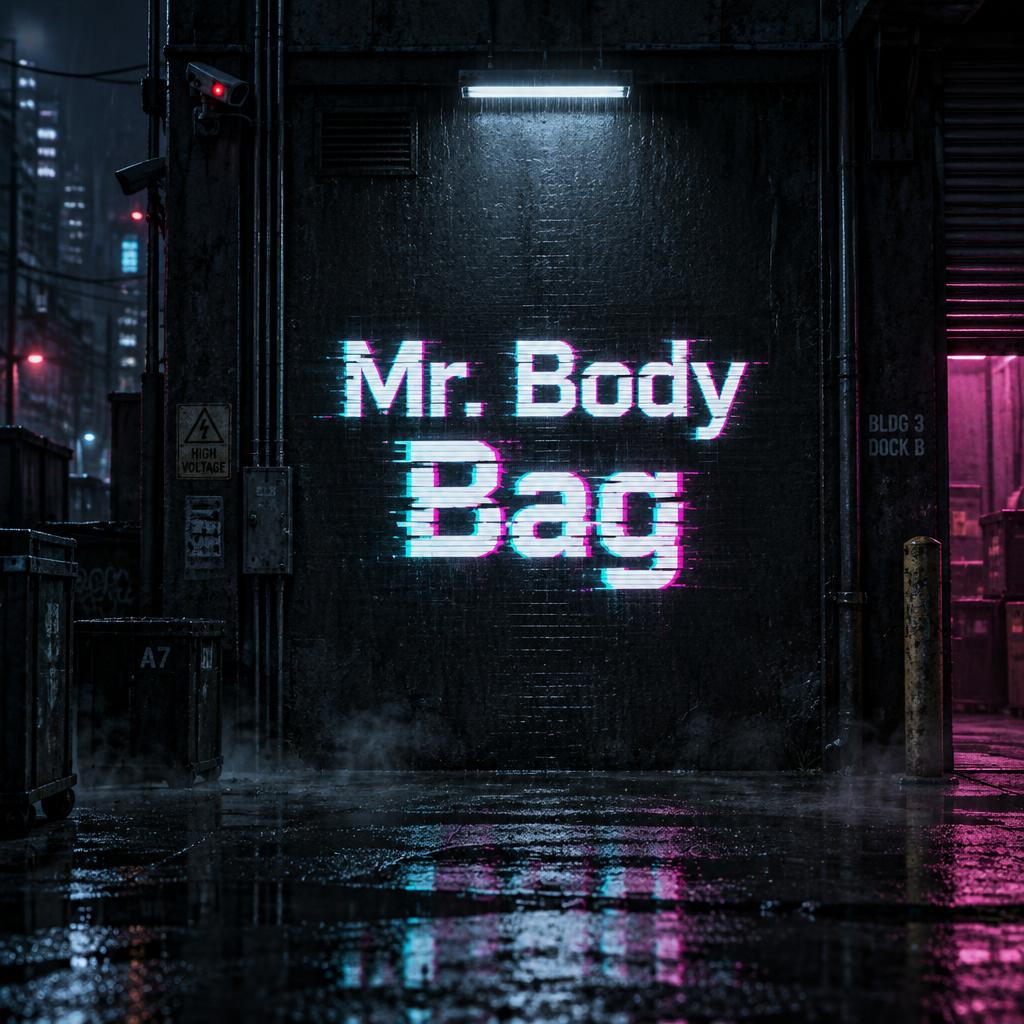 "Mr. Body Bag" —  | AI Text Effect Generator