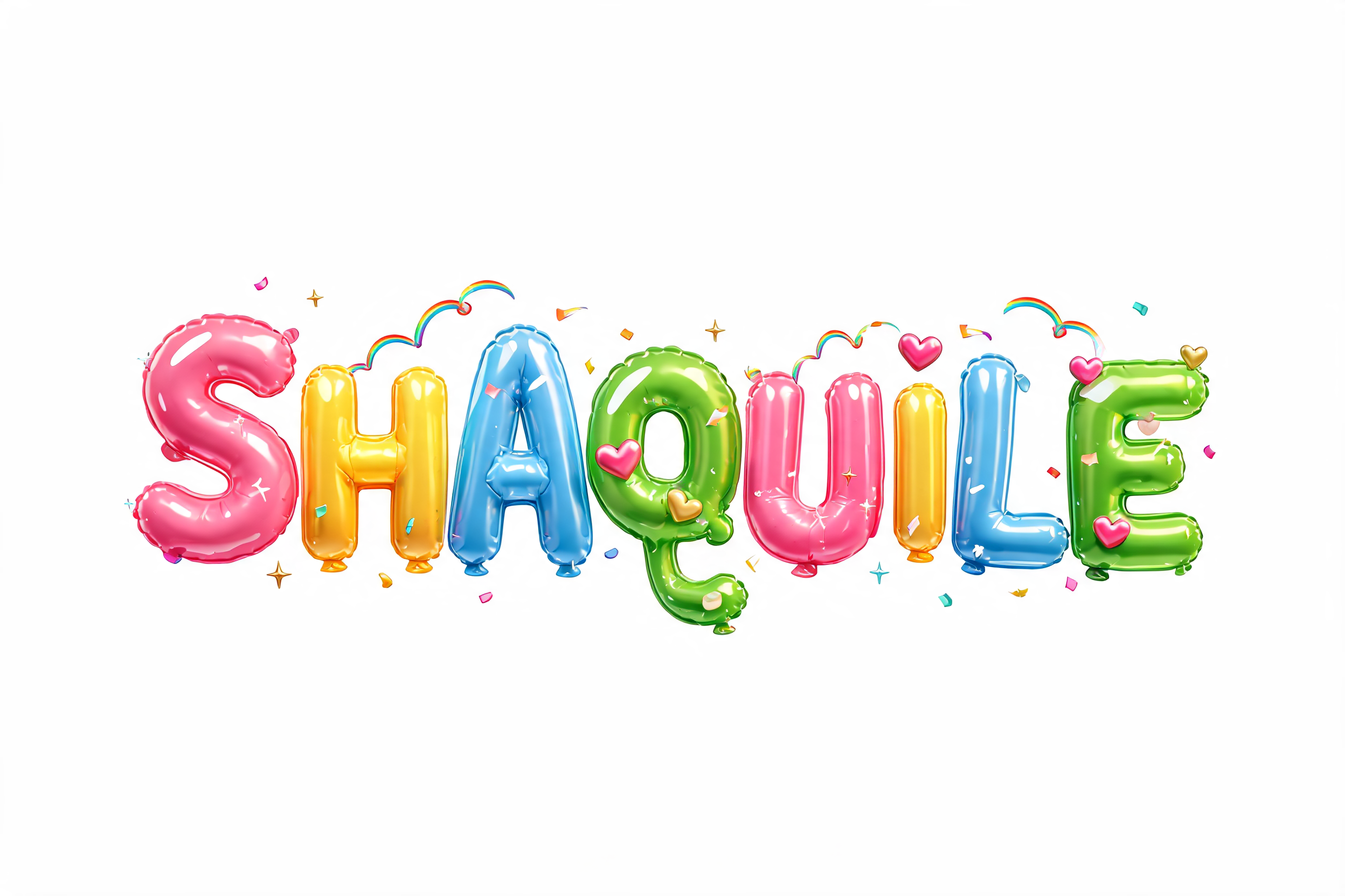"SHAQUILE" — Kids Gift text effect