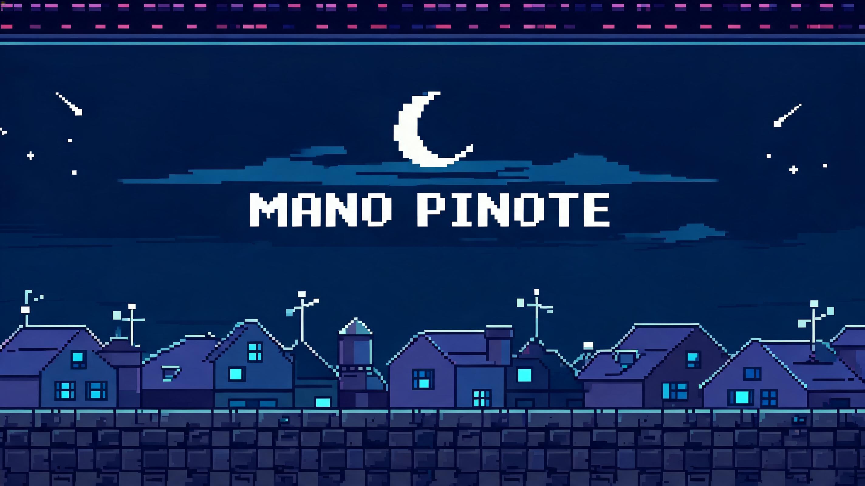 "MANO PINOTE" —  | AI Text Effect Generator