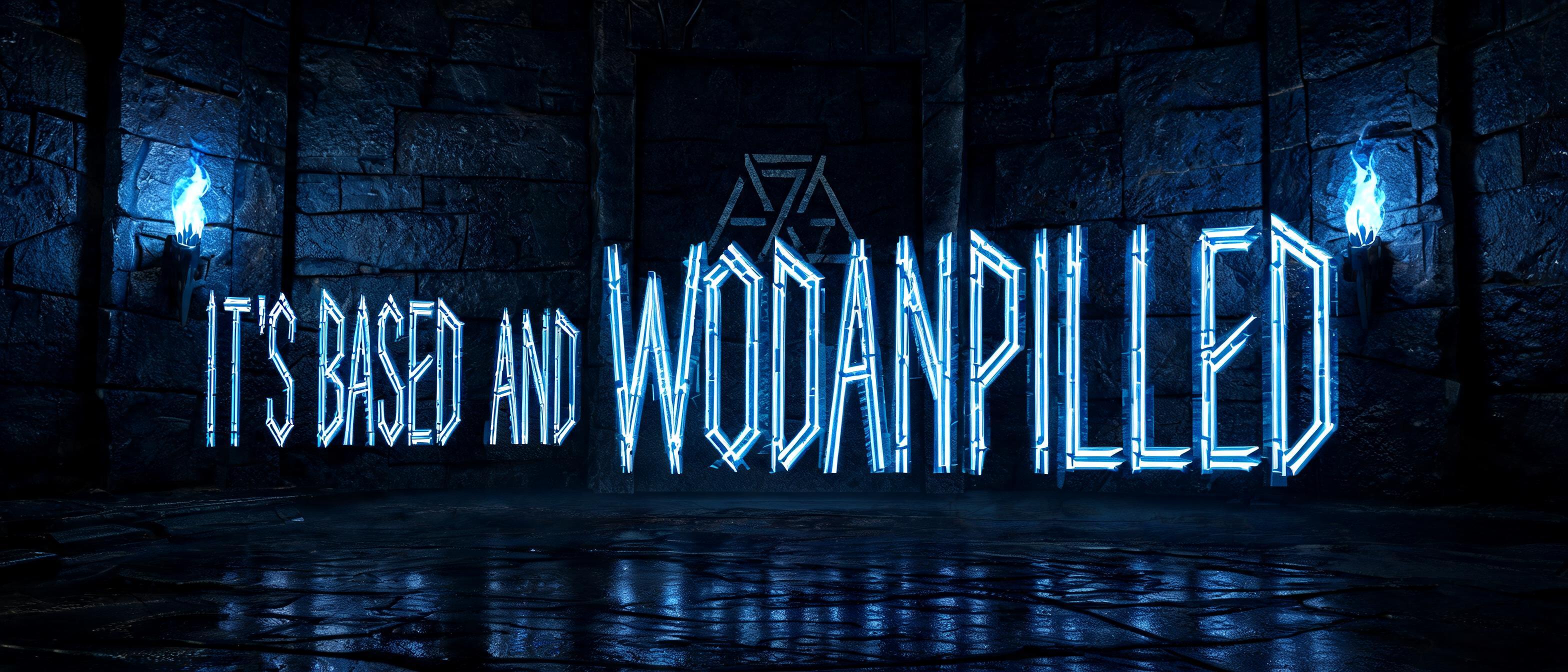 "It's based and wodanpilled" — Viking Runic | AI Text Effect Generator