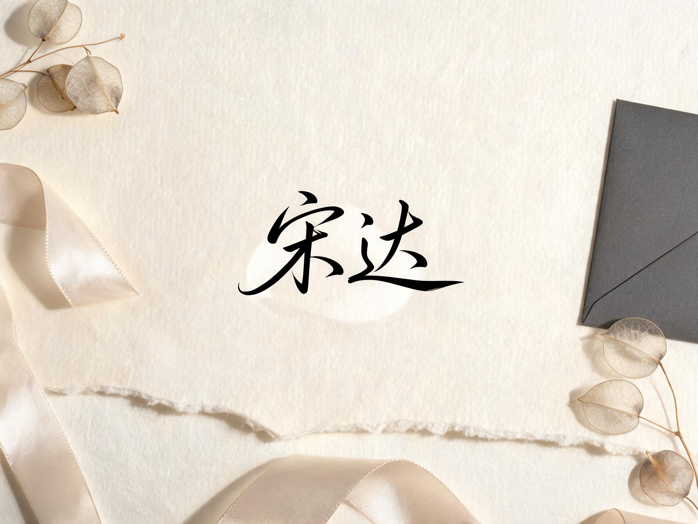 "宋达" —  | AI Text Effect Generator