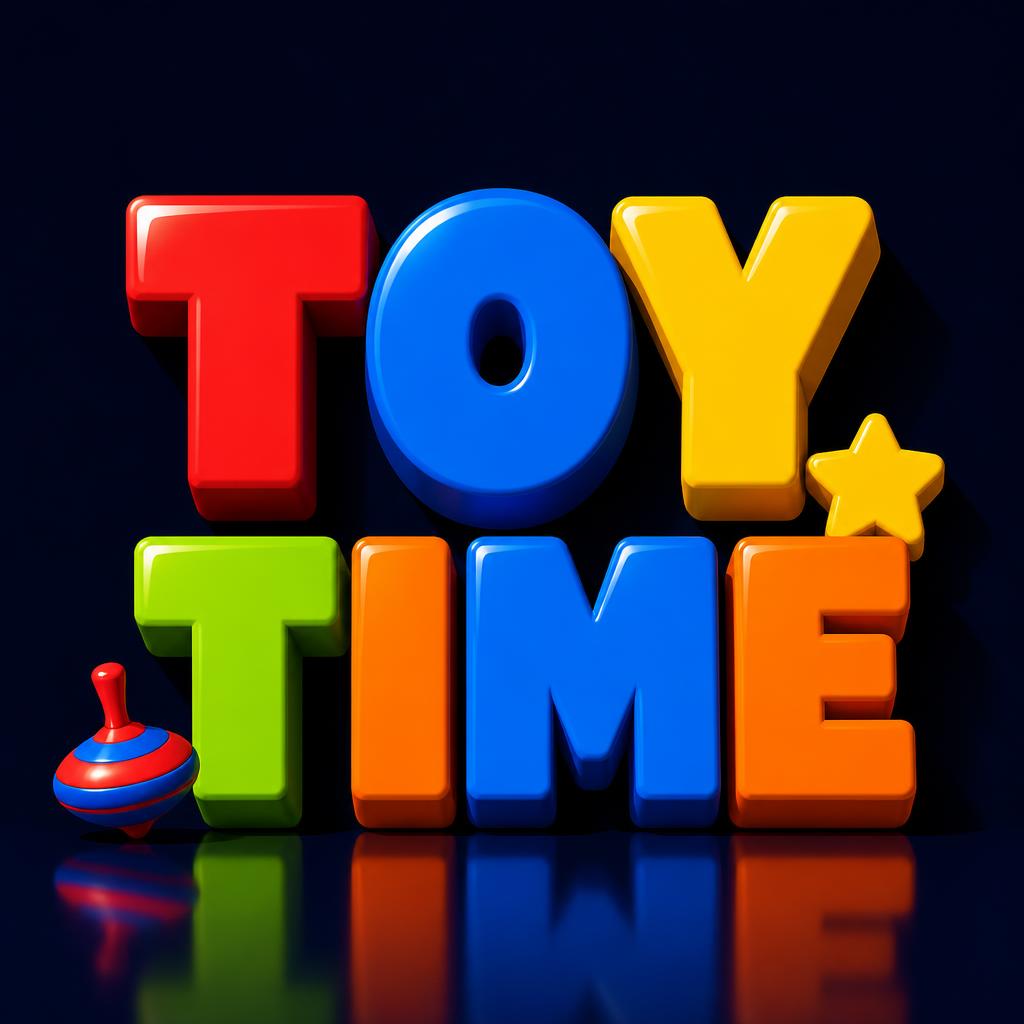 "TOY
TIME" — 3d Bold | AI Text Effect Generator