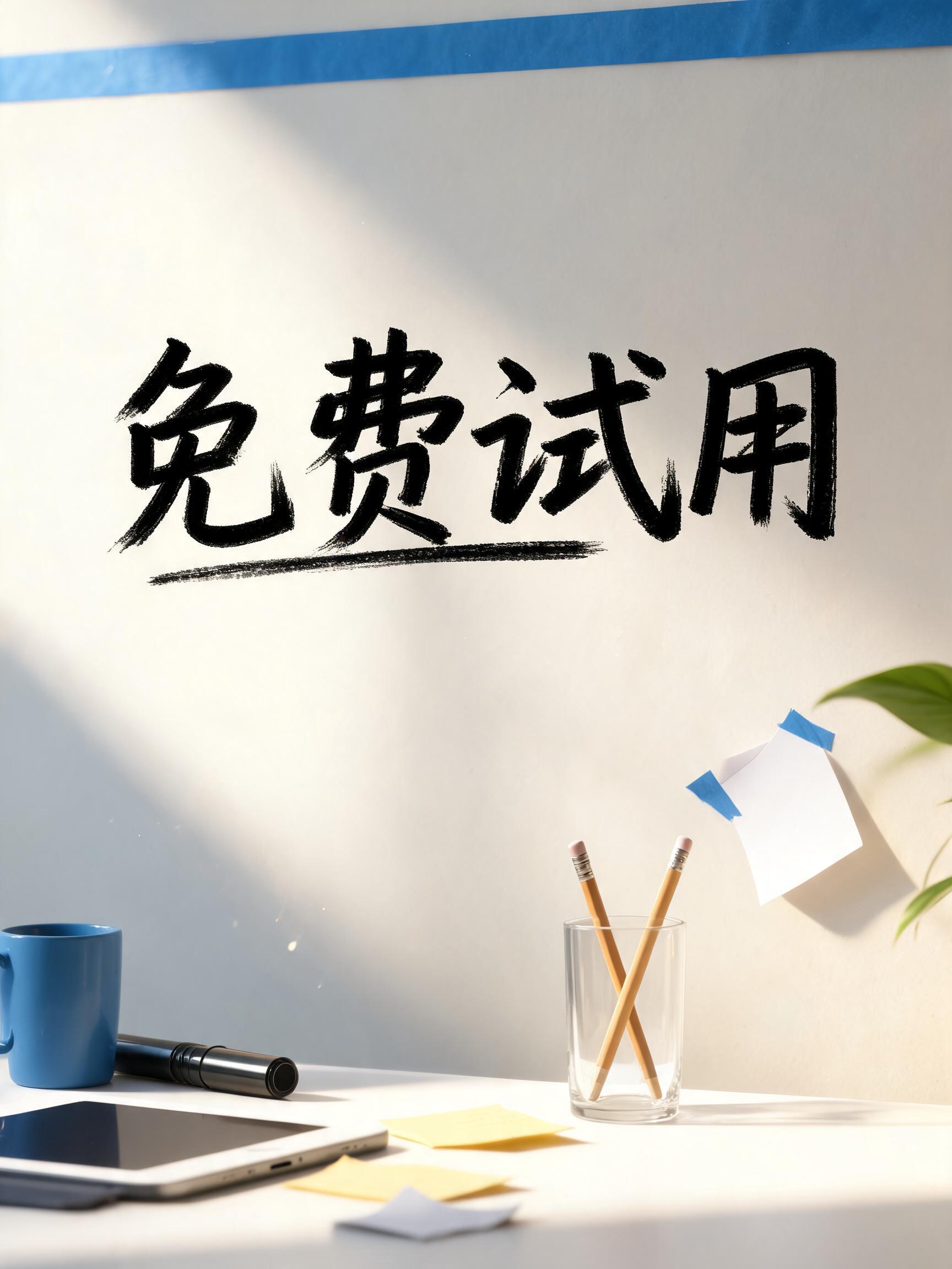 "免费试用" —  | AI Text Effect Generator