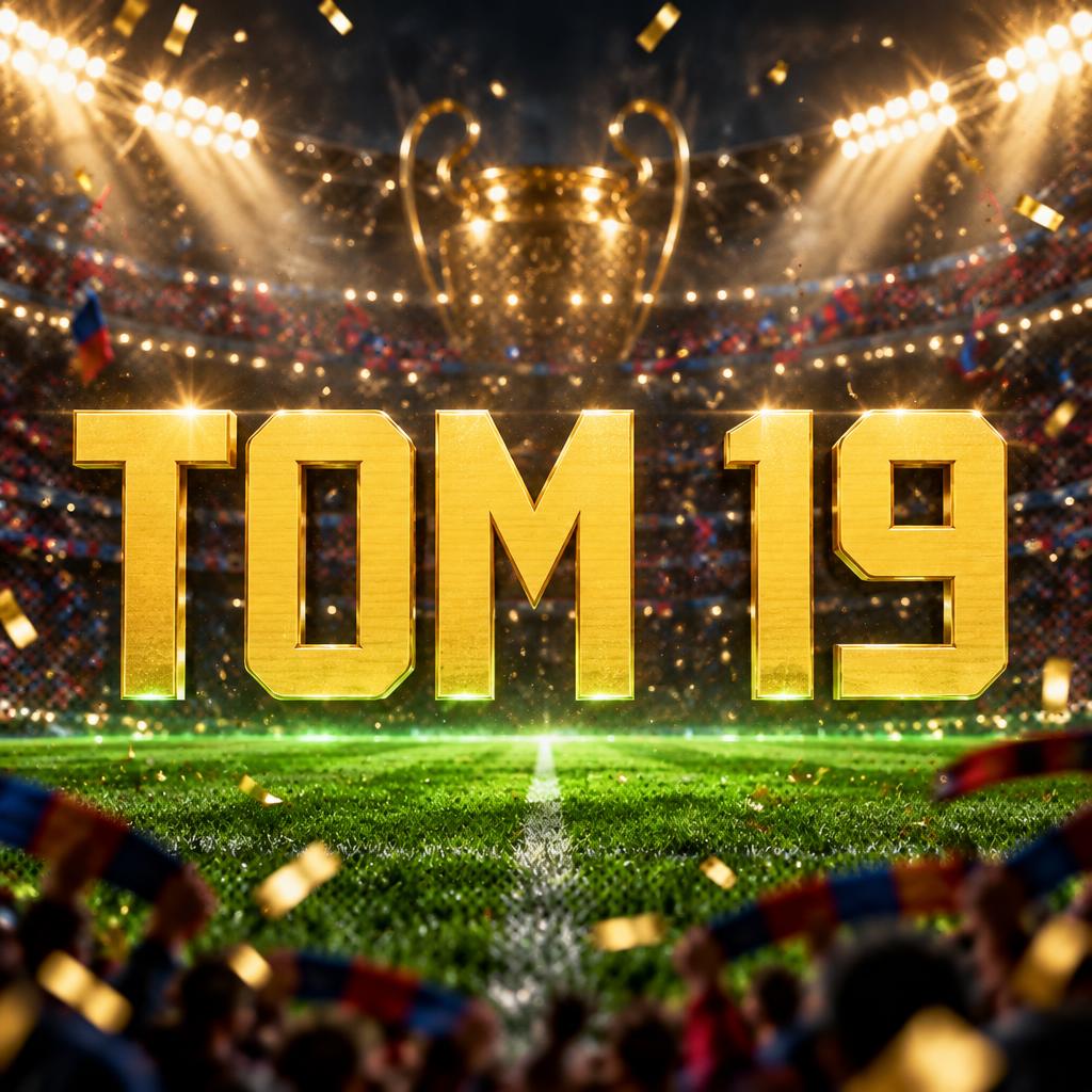 "tom 19" — Sports Football | AI Text Effect Generator