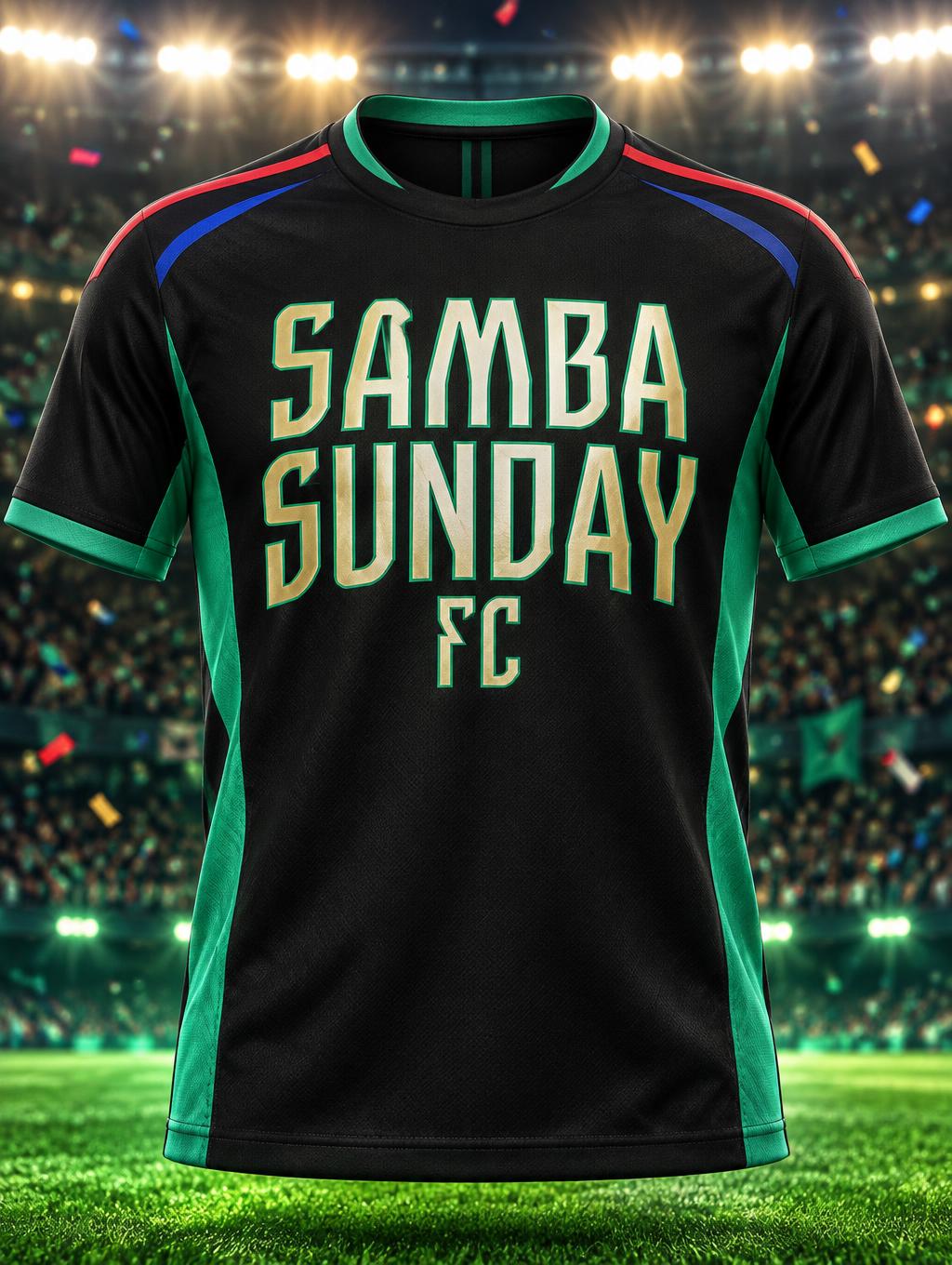 "SAMBA SUNDAY
FC" — Sports Football | AI Text Effect Generator