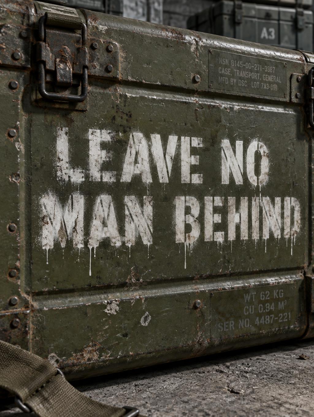 LEAVE NO
MAN BEHIND
