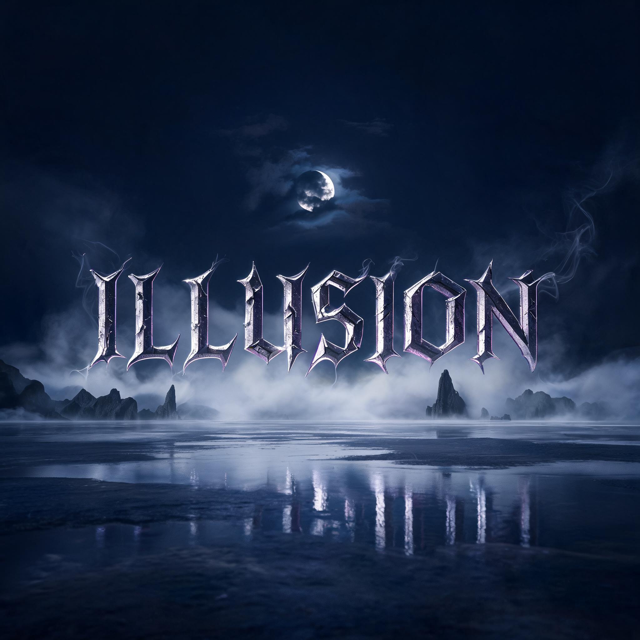 "ILLUSION" —  | AI Text Effect Generator