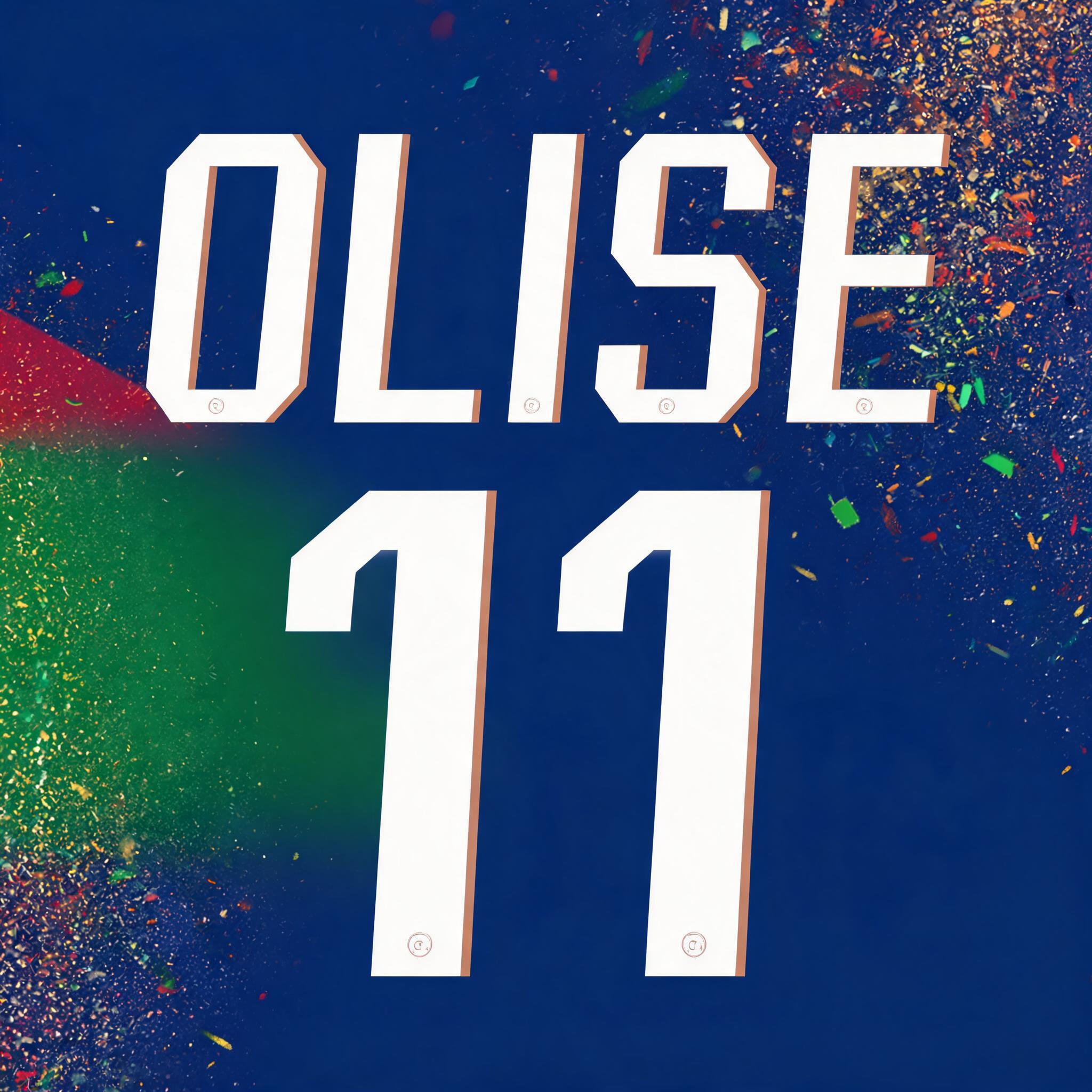 "OLISE
11" — Sports Football | AI Text Effect Generator