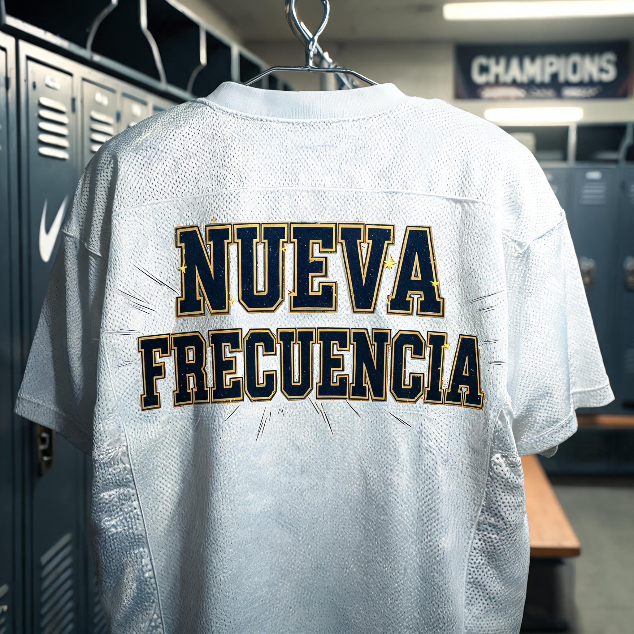 "NUEVA FRECUENCIA" — Sports | AI Text Effect Generator