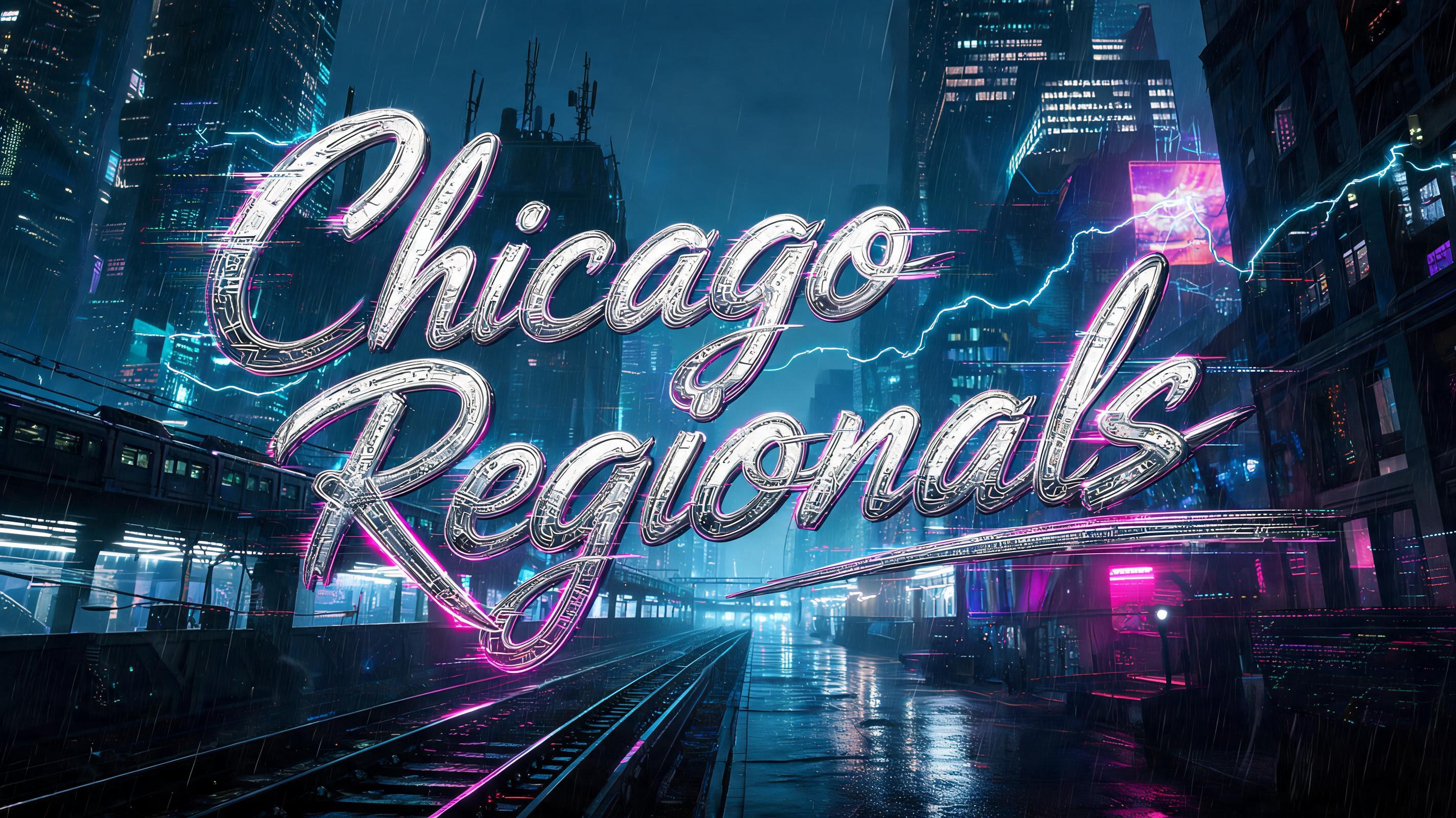 "Chicago Regionals" — Cyberpunk | AI Text Effect Generator